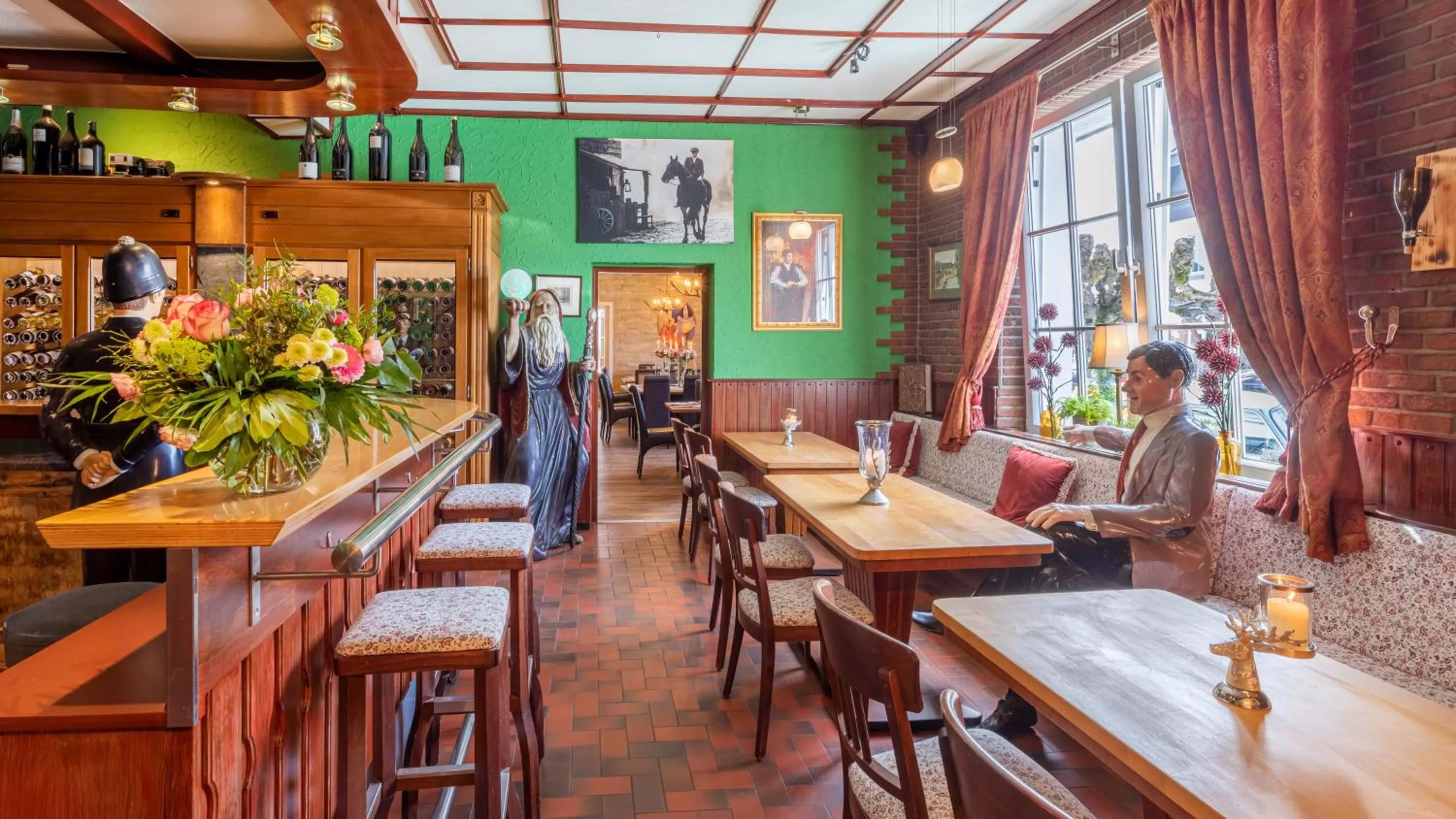 Restaurant/places to eat in The Little Britain Inn Themed Hotel One of a Kind In Europe