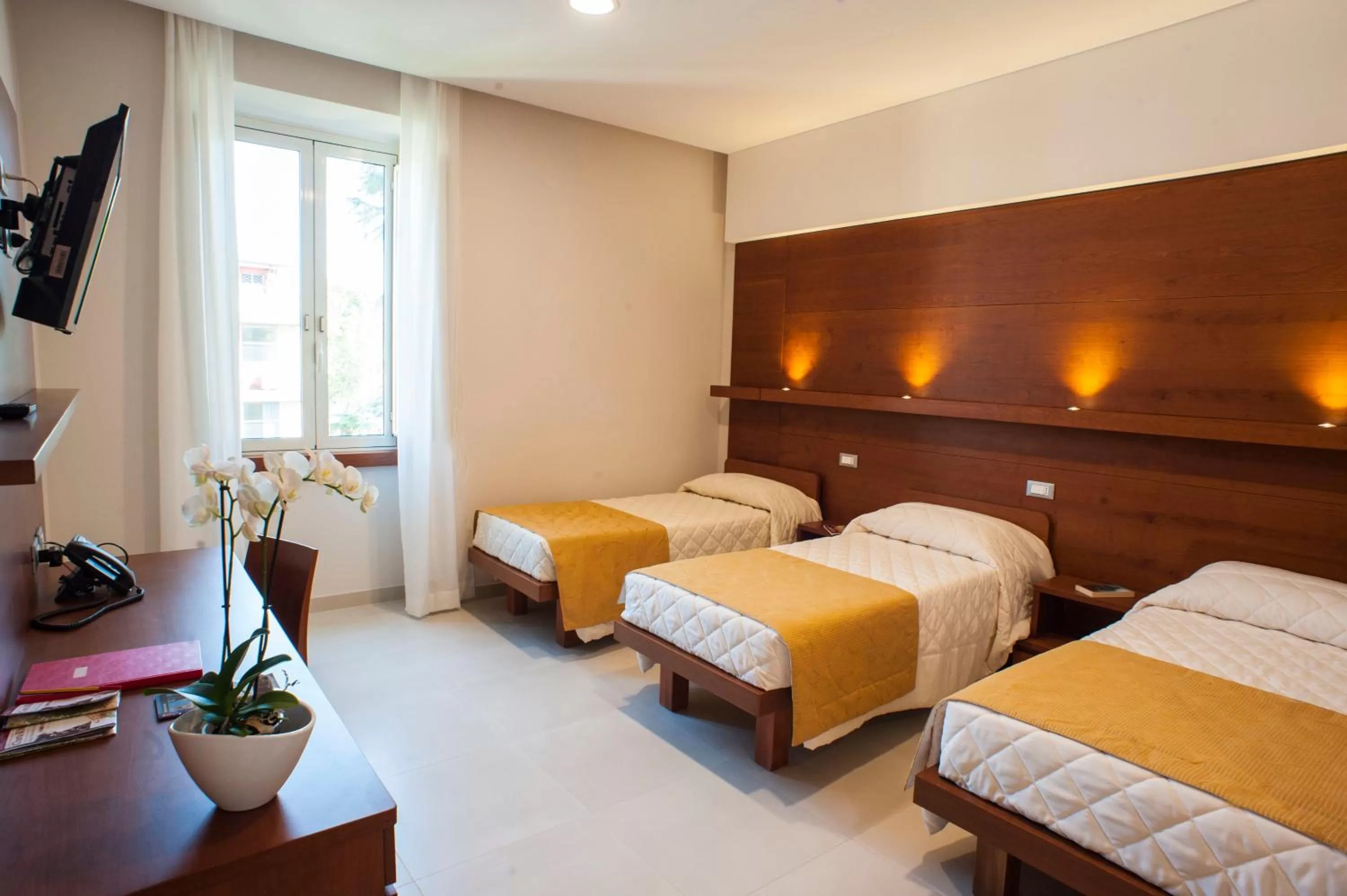 Bed in Villa Angelina