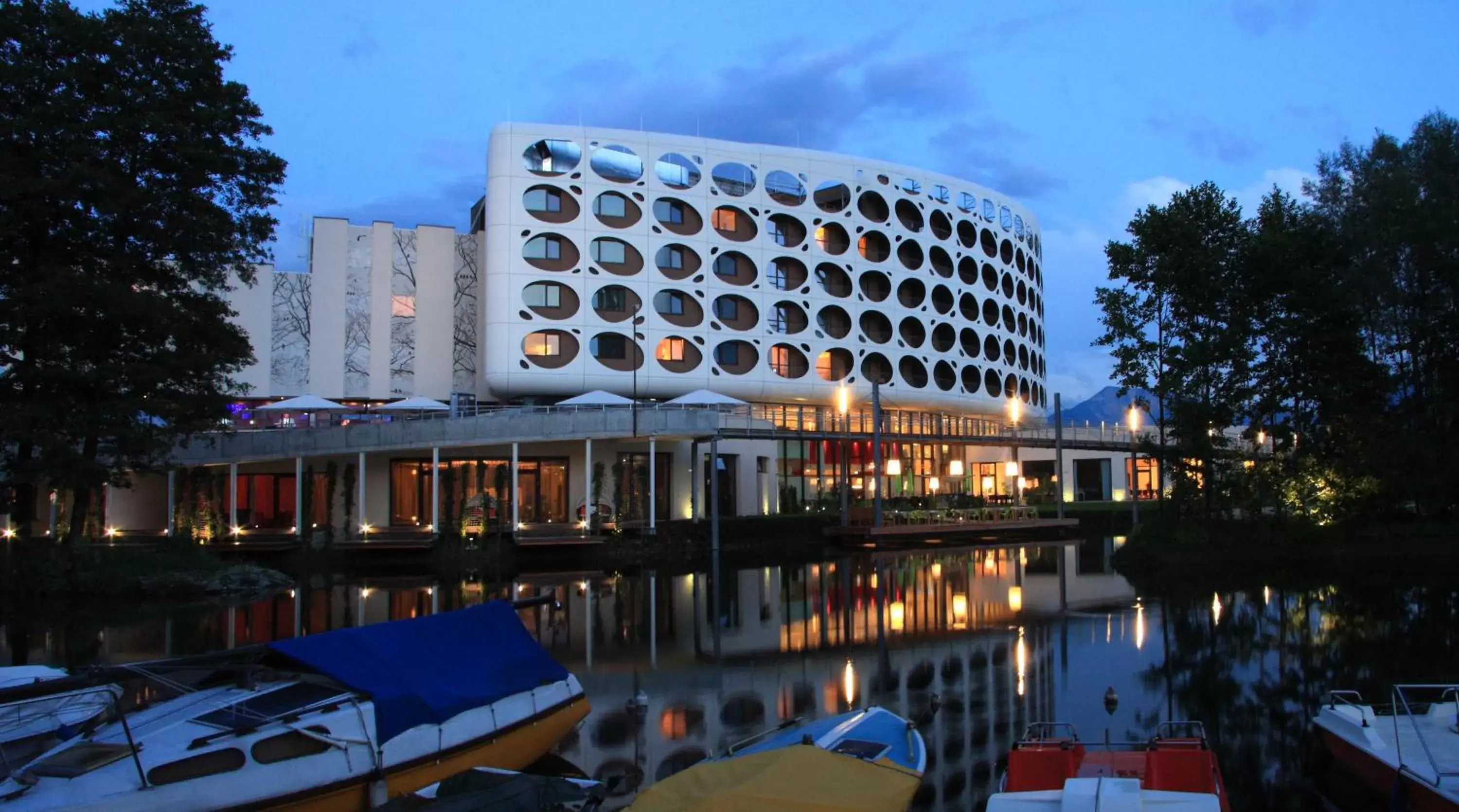 Facade/entrance in Seepark Wörthersee Resort