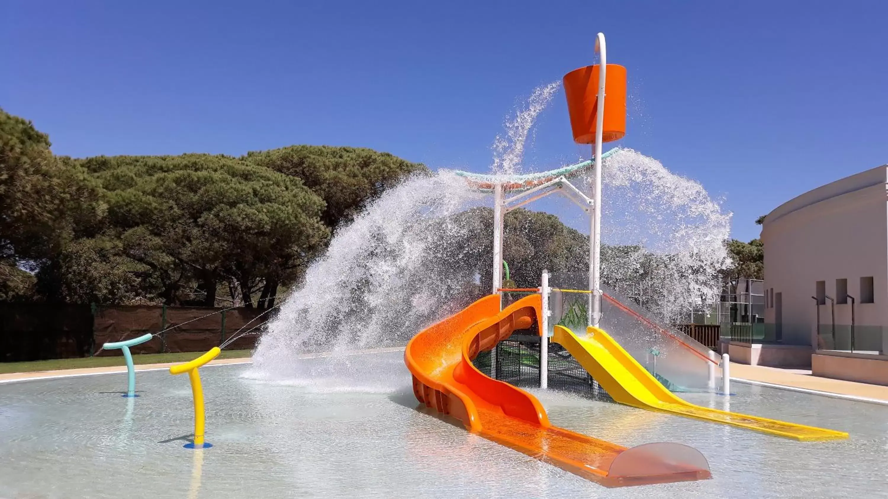 Children play ground, Water Park in Hipotels Barrosa Park