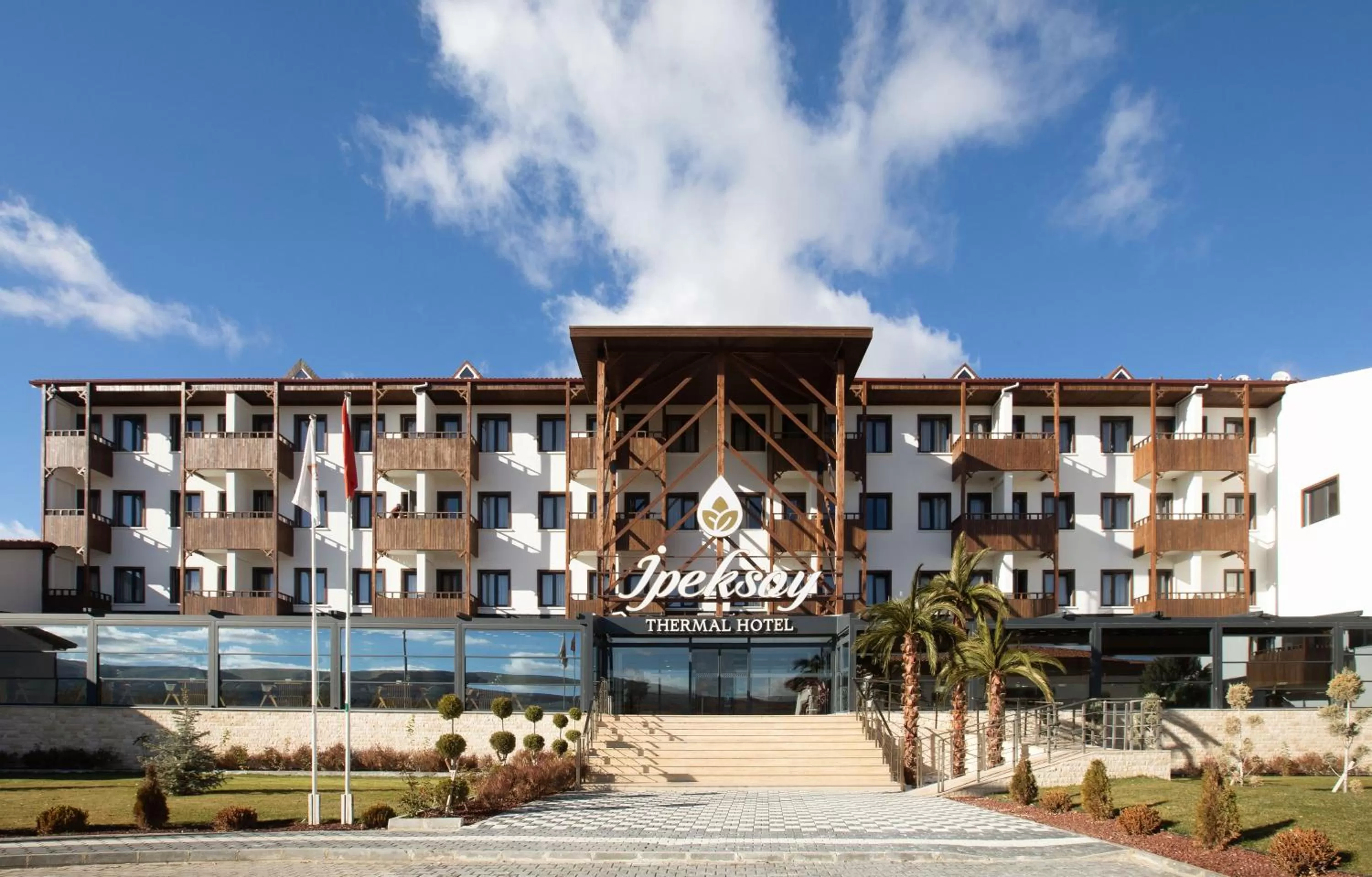 Property building in Ipeksoy Thermal Hotel