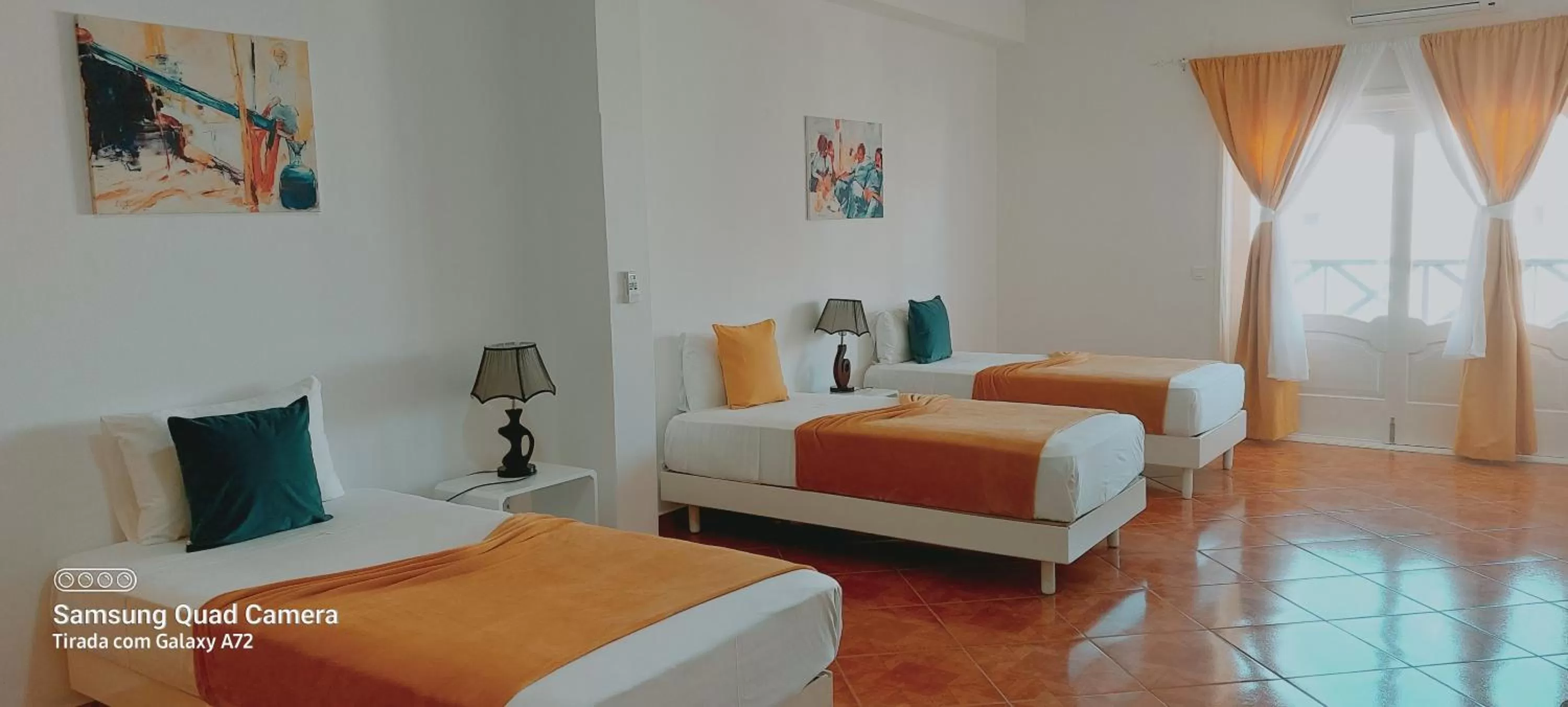 Bed in Aparthotel Santa Maria Beach