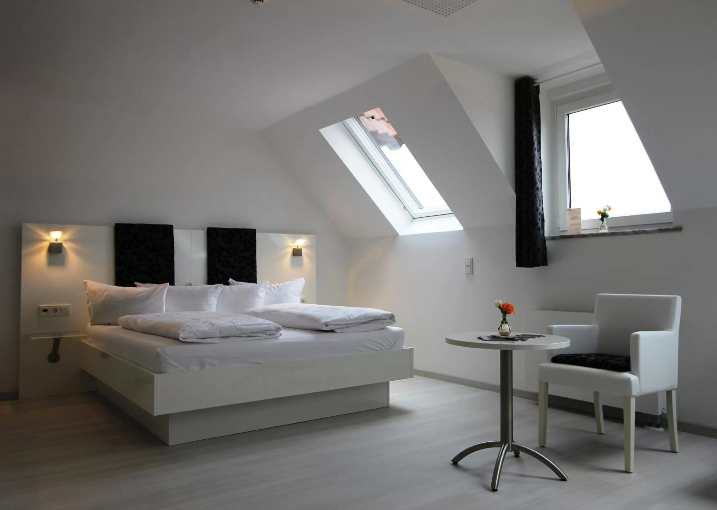 Bed in SOLEWERK Hotel