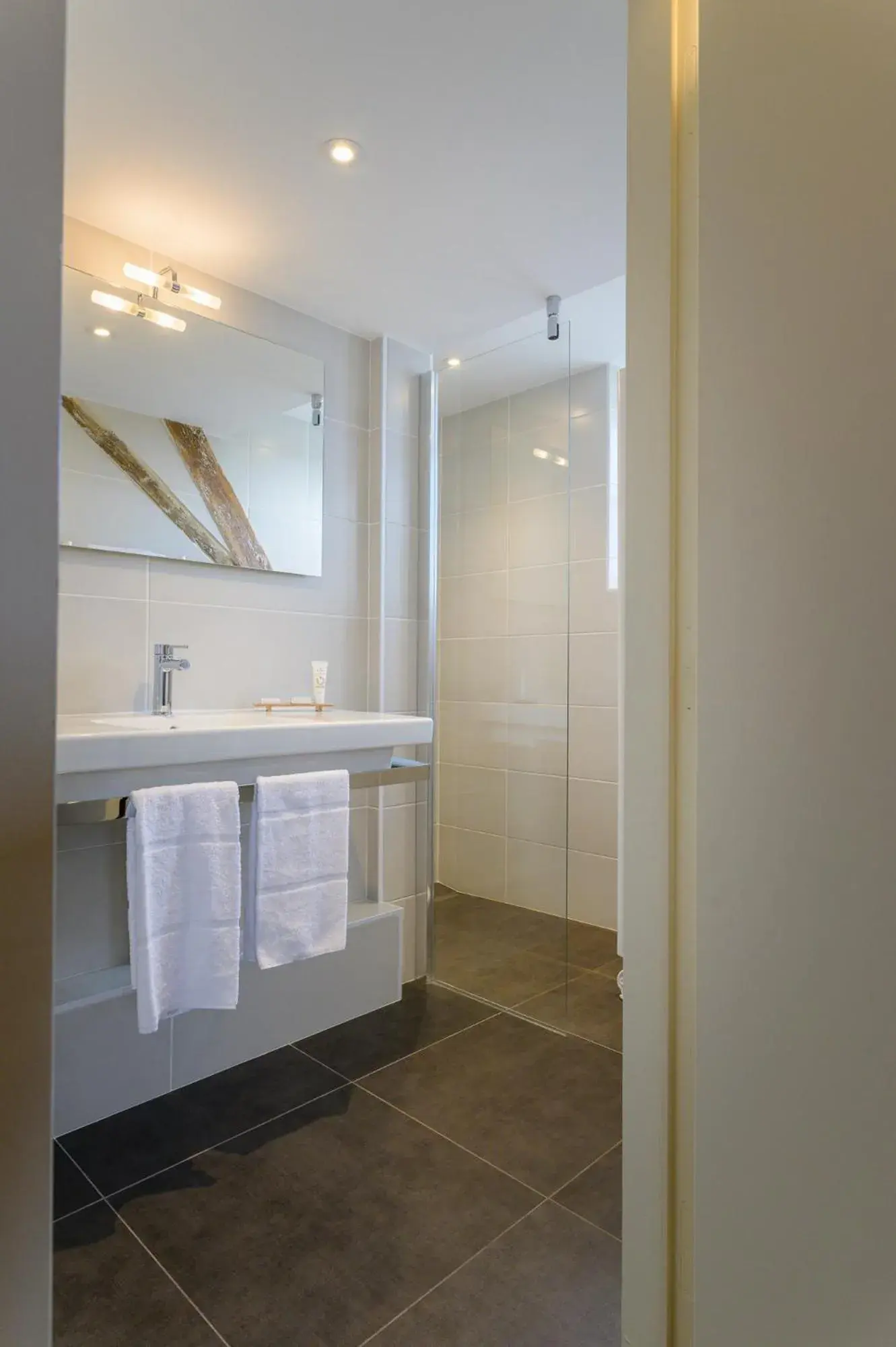 Bathroom in Hôtel Grand Monarque