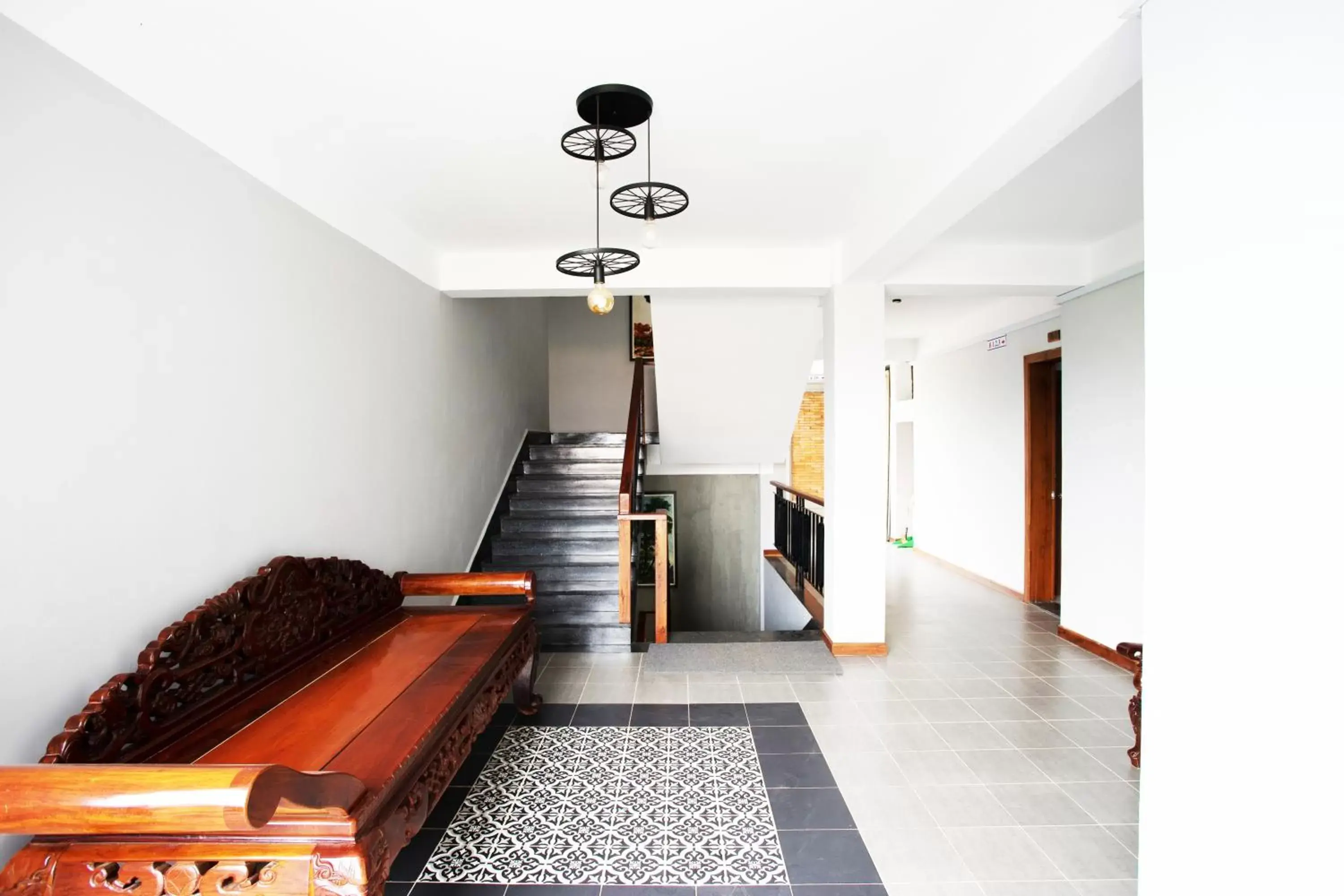 Bathroom, Bed in CENTRAL BLANCHE Residence Bathroom, Bed in CENTRAL BLANCHE Residence