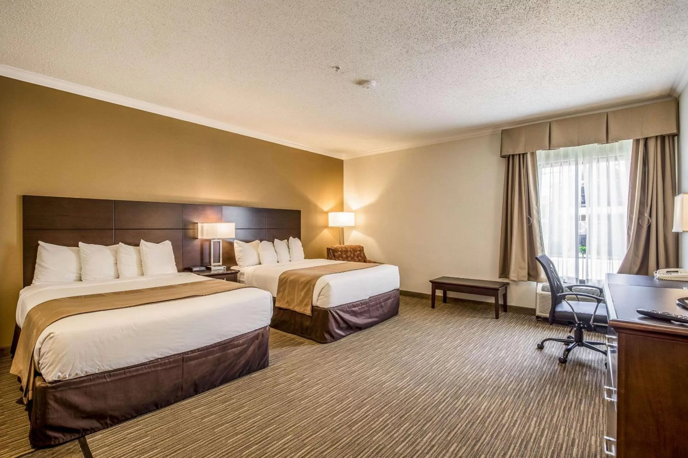 Photo of the whole room, Bed in Quality Inn & Suites Seabrook- NASA- Kemah
