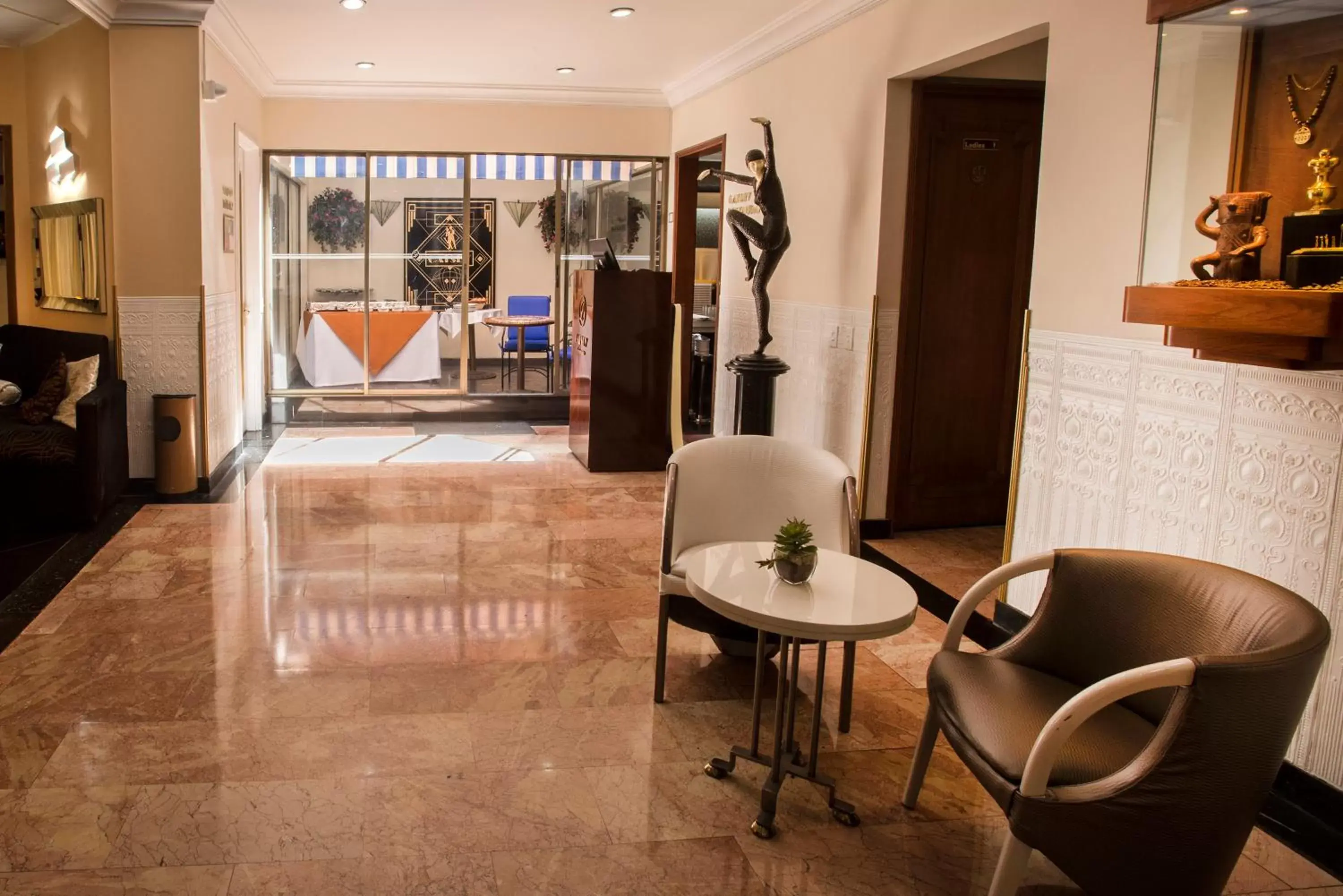 Seating area, Lobby/Reception in Lancaster House