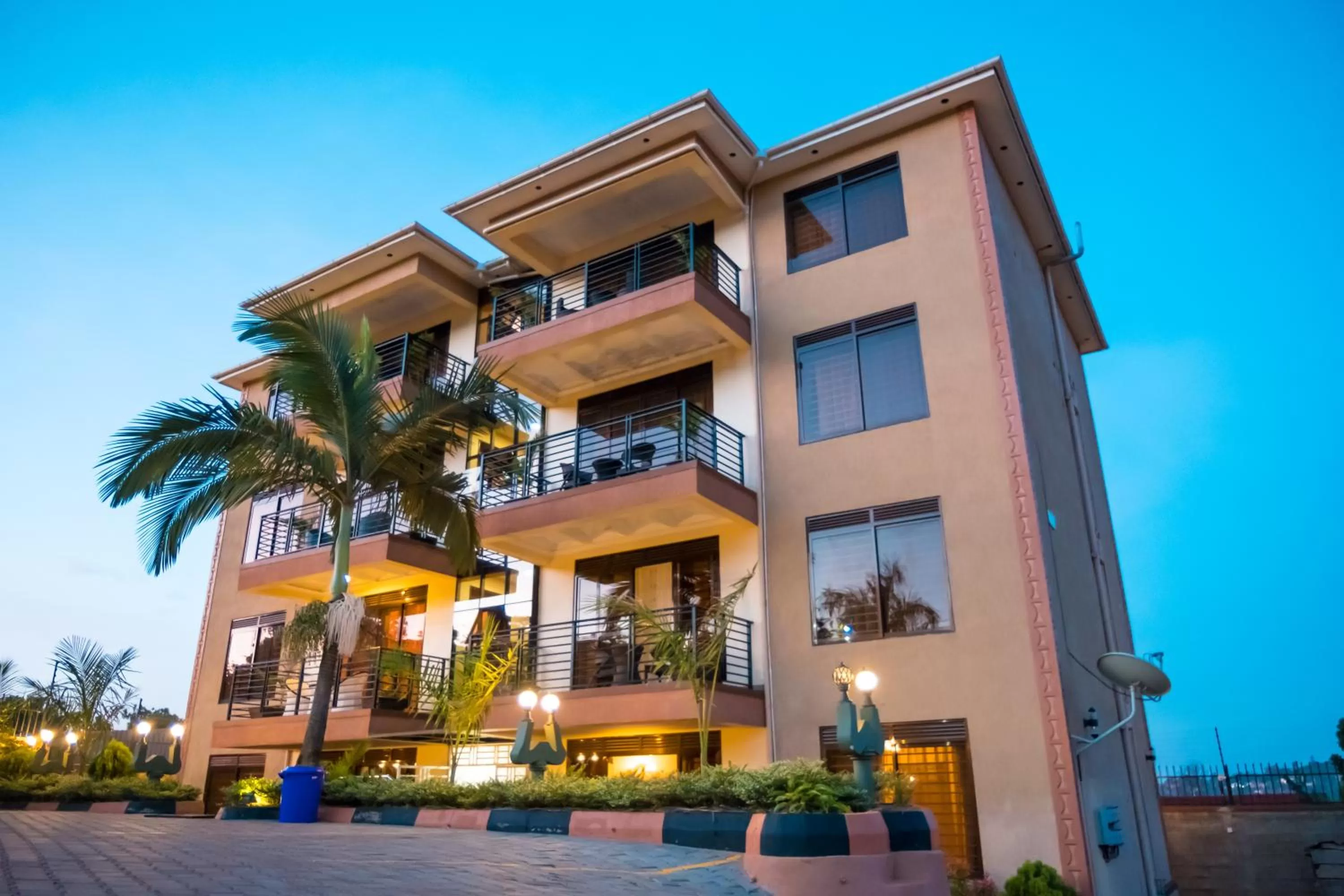 Property Building in Kampala Suburbs Apartment