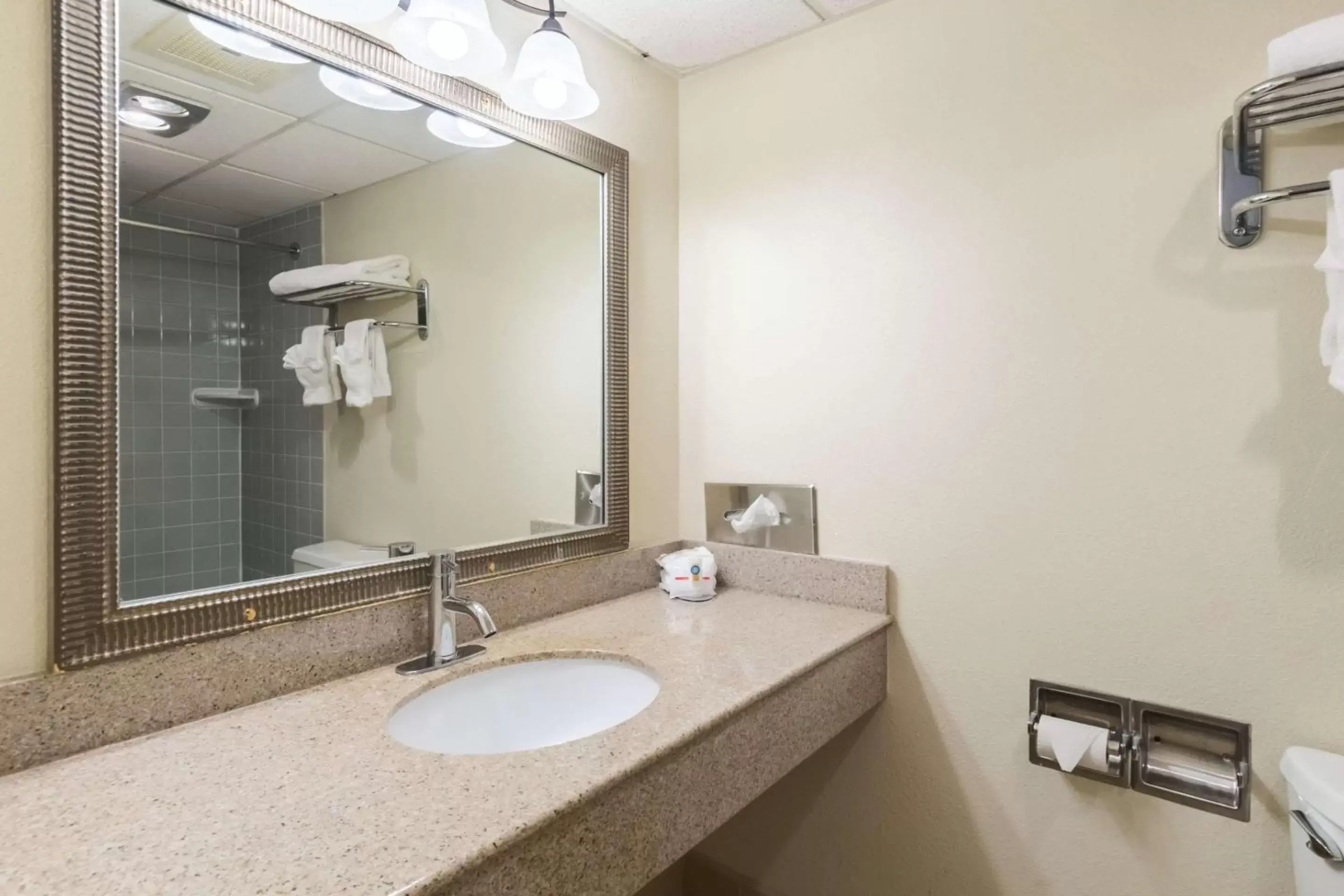 Bathroom in Quality Inn & Suites Conference Center West Chester