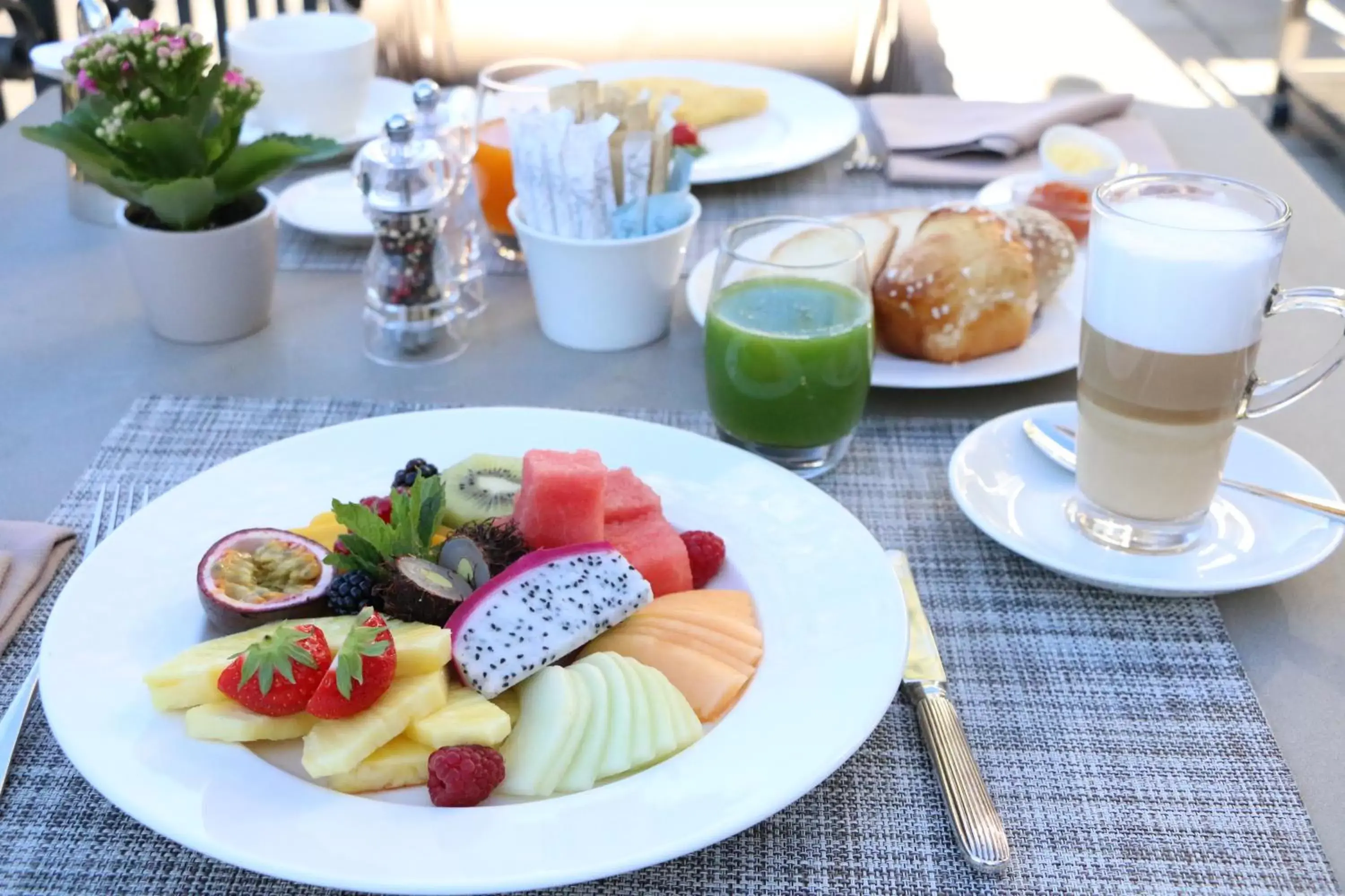 Breakfast in Fairmont Le Montreux Palace