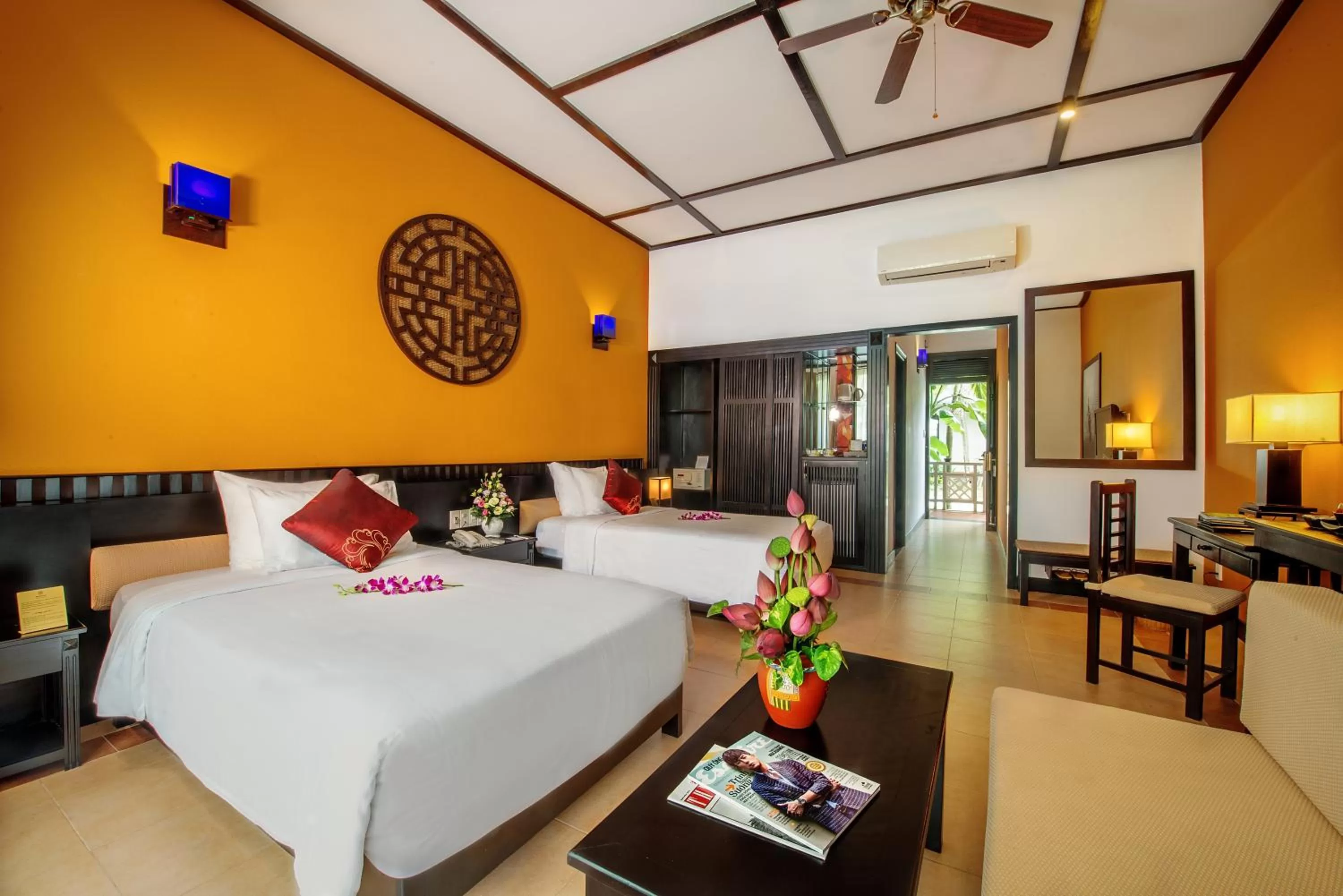 Photo of the whole room, Bed in Hoi An Beach Resort