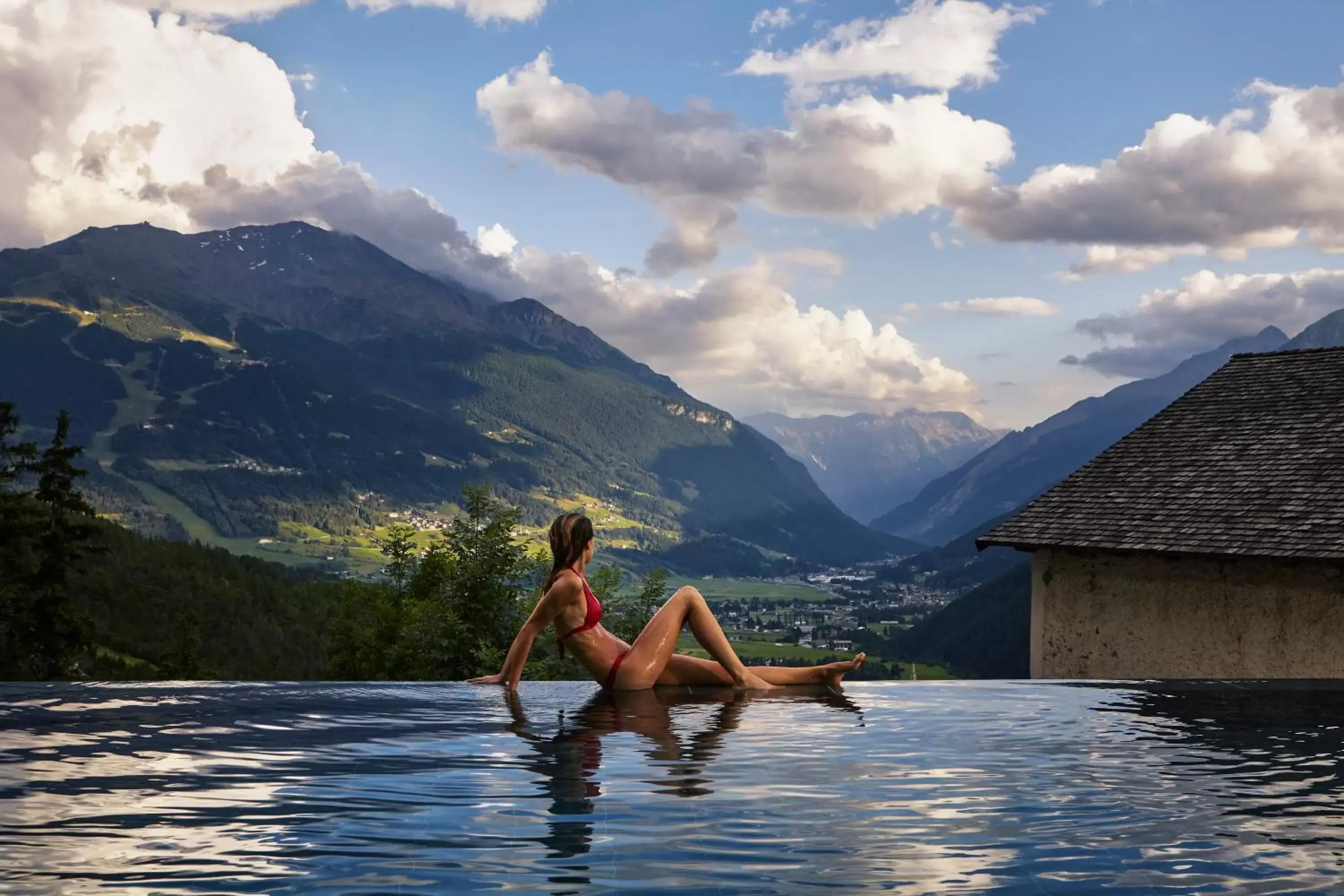 Swimming Pool in QC Terme Hotel Bagni Vecchi