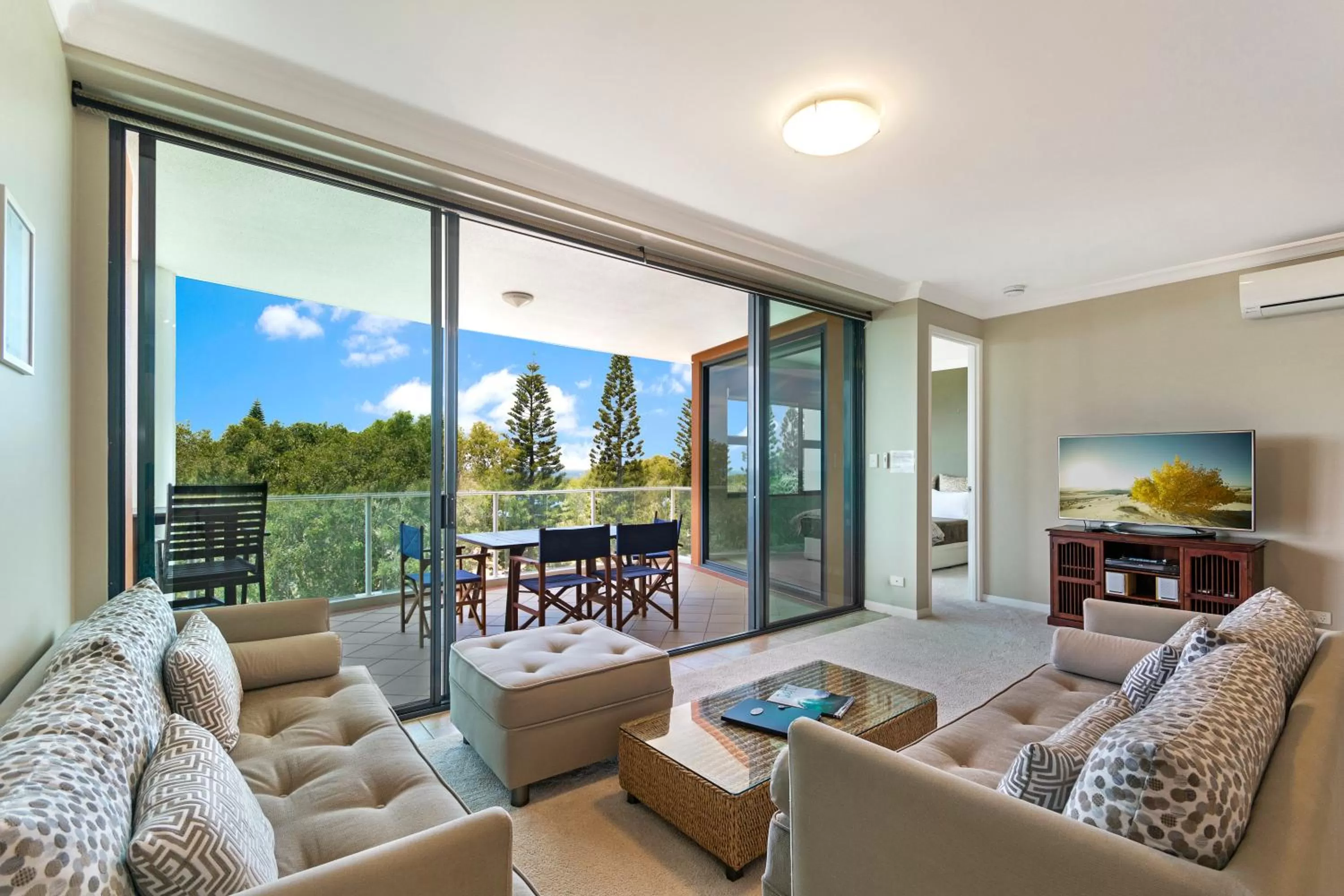 Bedroom in Santorini Twin Waters