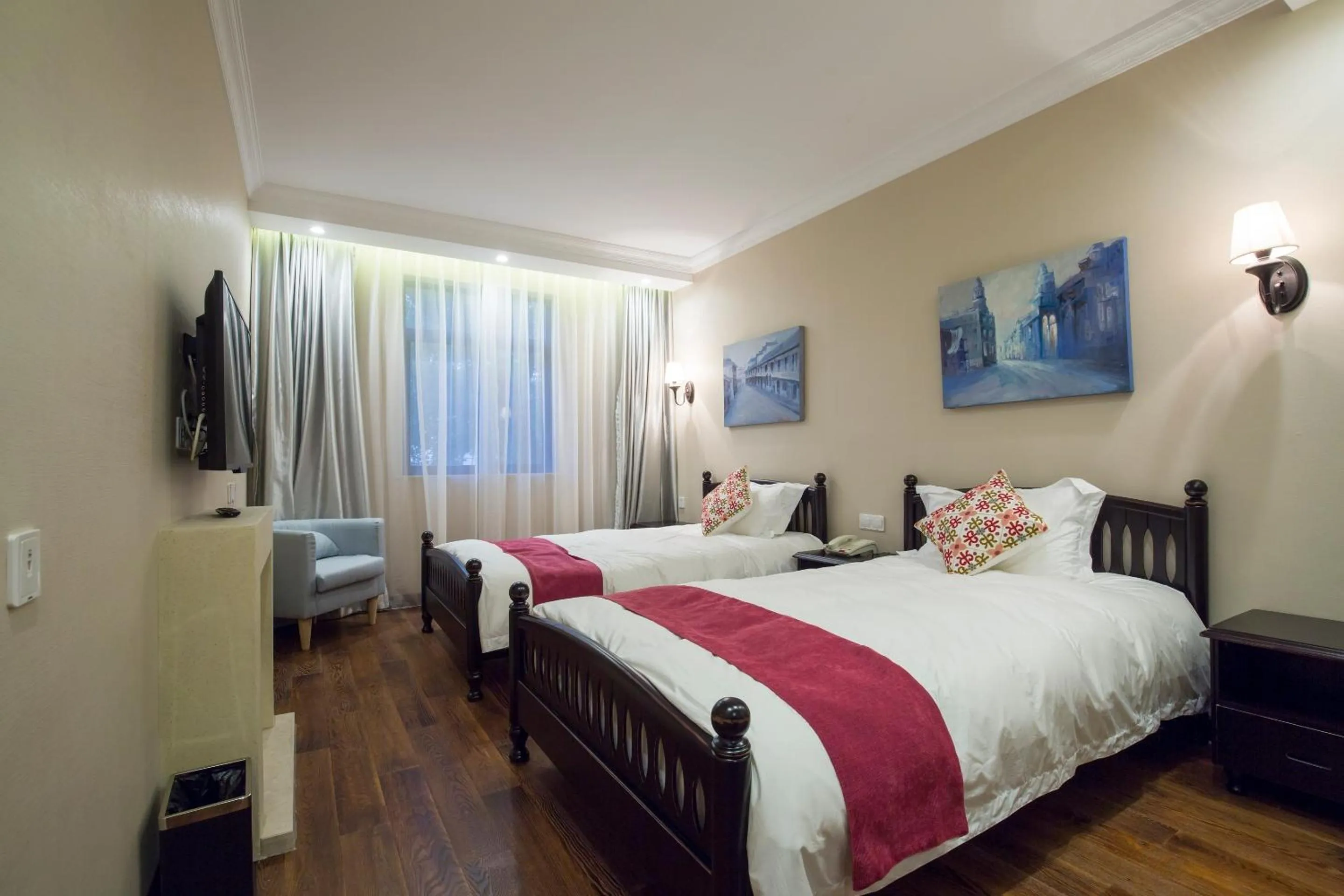 Bedroom, Bed in Shanghai Former French Concession Garden Hotel