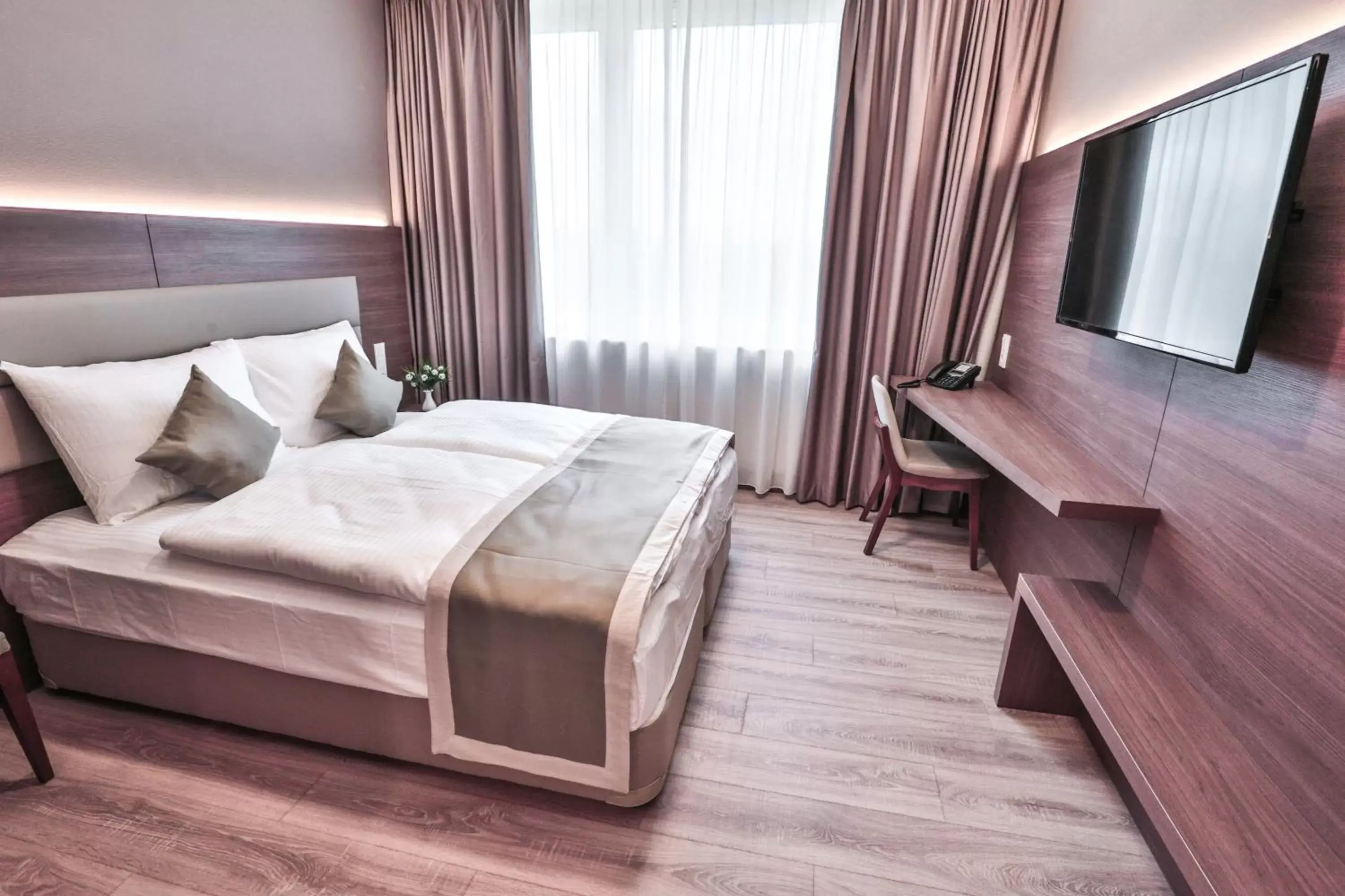 TV and multimedia, Bed in Ocak Apartment & Hotel