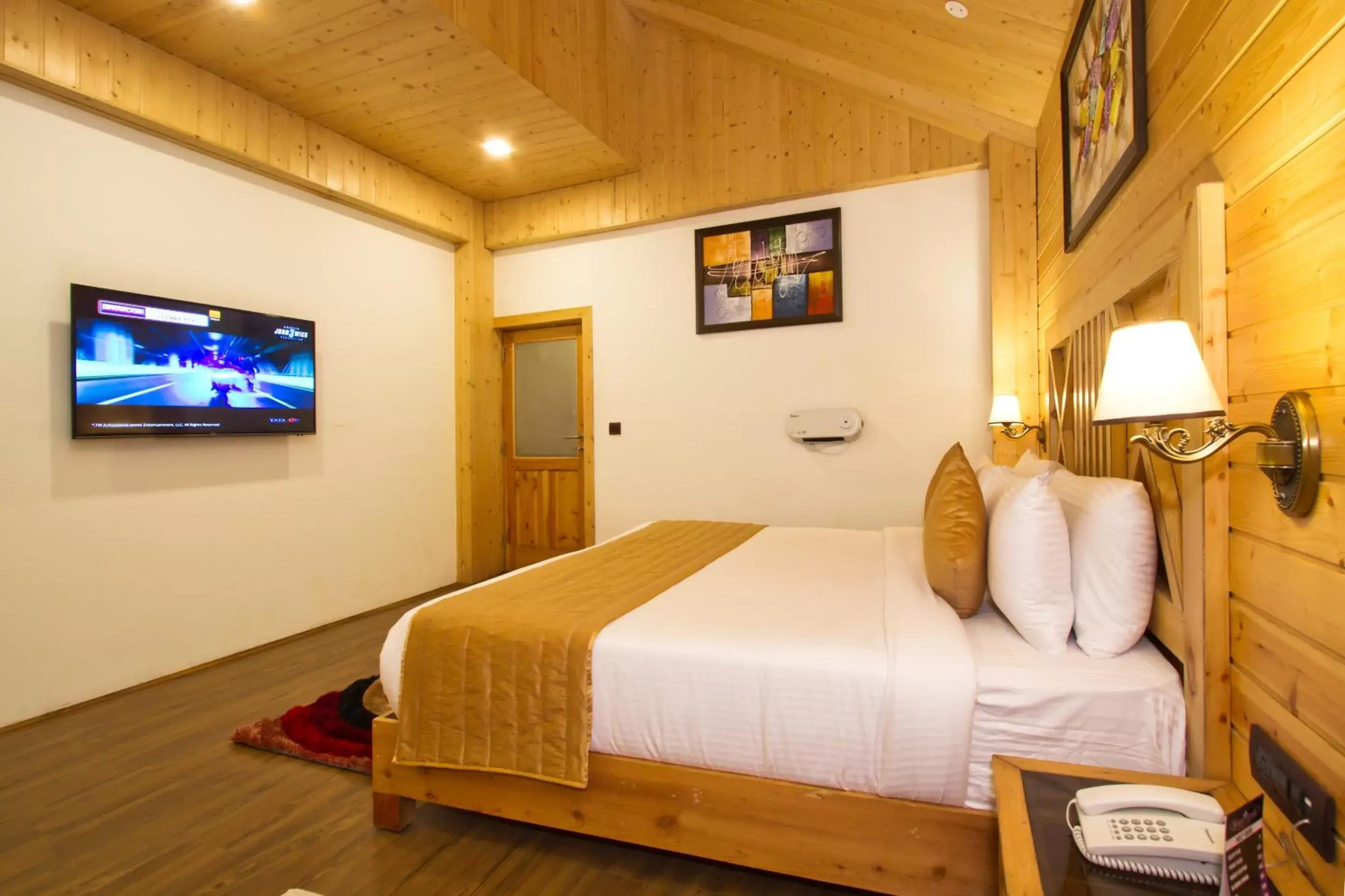 Bed in The Whitestone Resorts Bed in The Whitestone Resorts