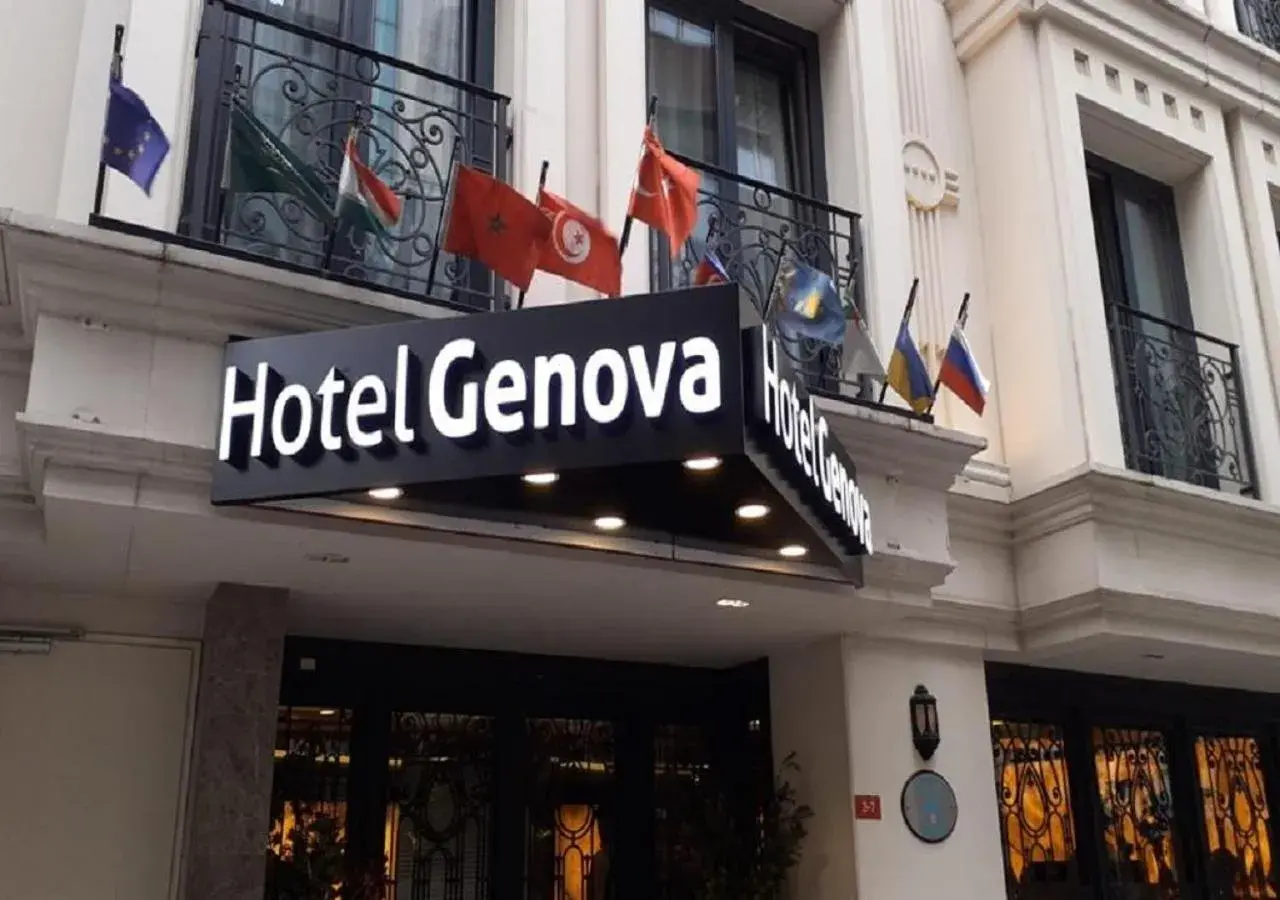 Property building in Hotel Genova