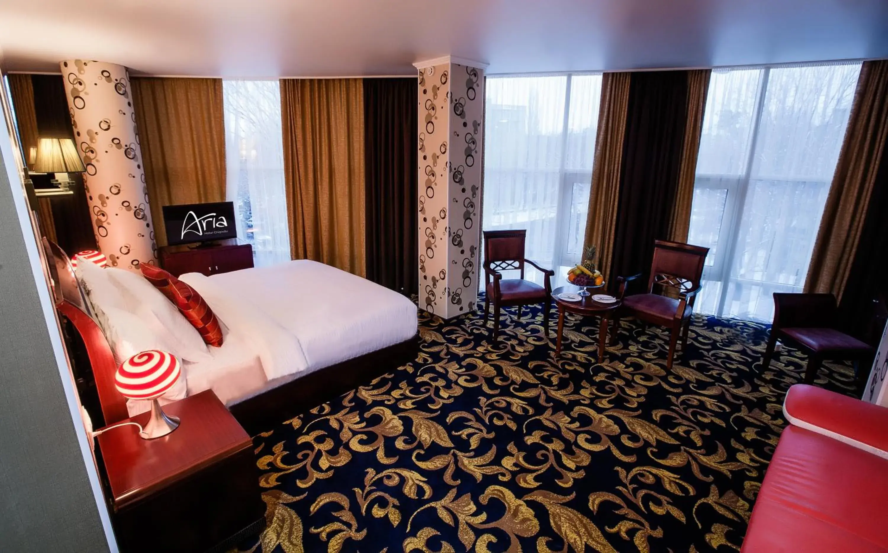 Bedroom, Bed in Aria Hotel Chisinau