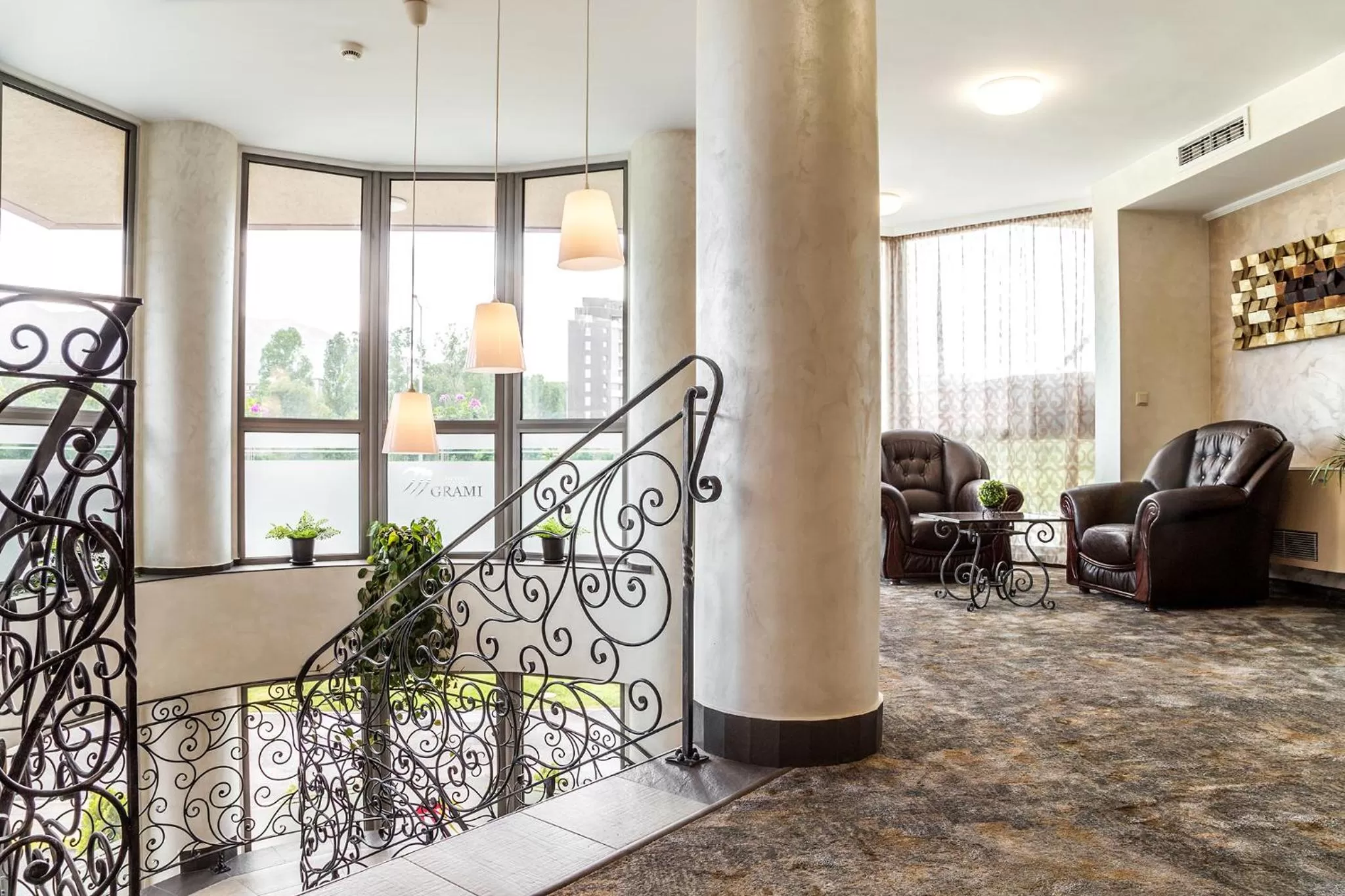 Lobby or reception in Grami Hotel Sofia