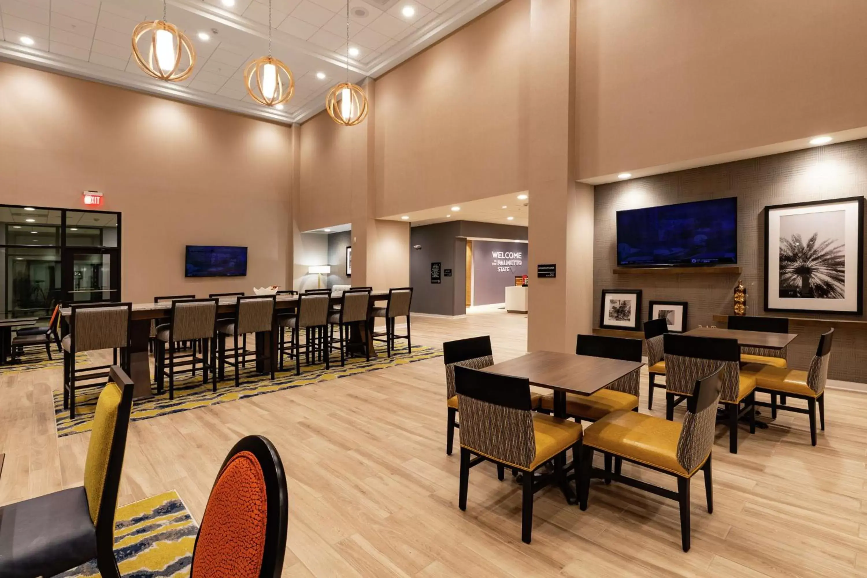 Lobby or reception, Restaurant/Places to Eat in Hampton Inn & Suites By Hilton-Columbia Killian Road