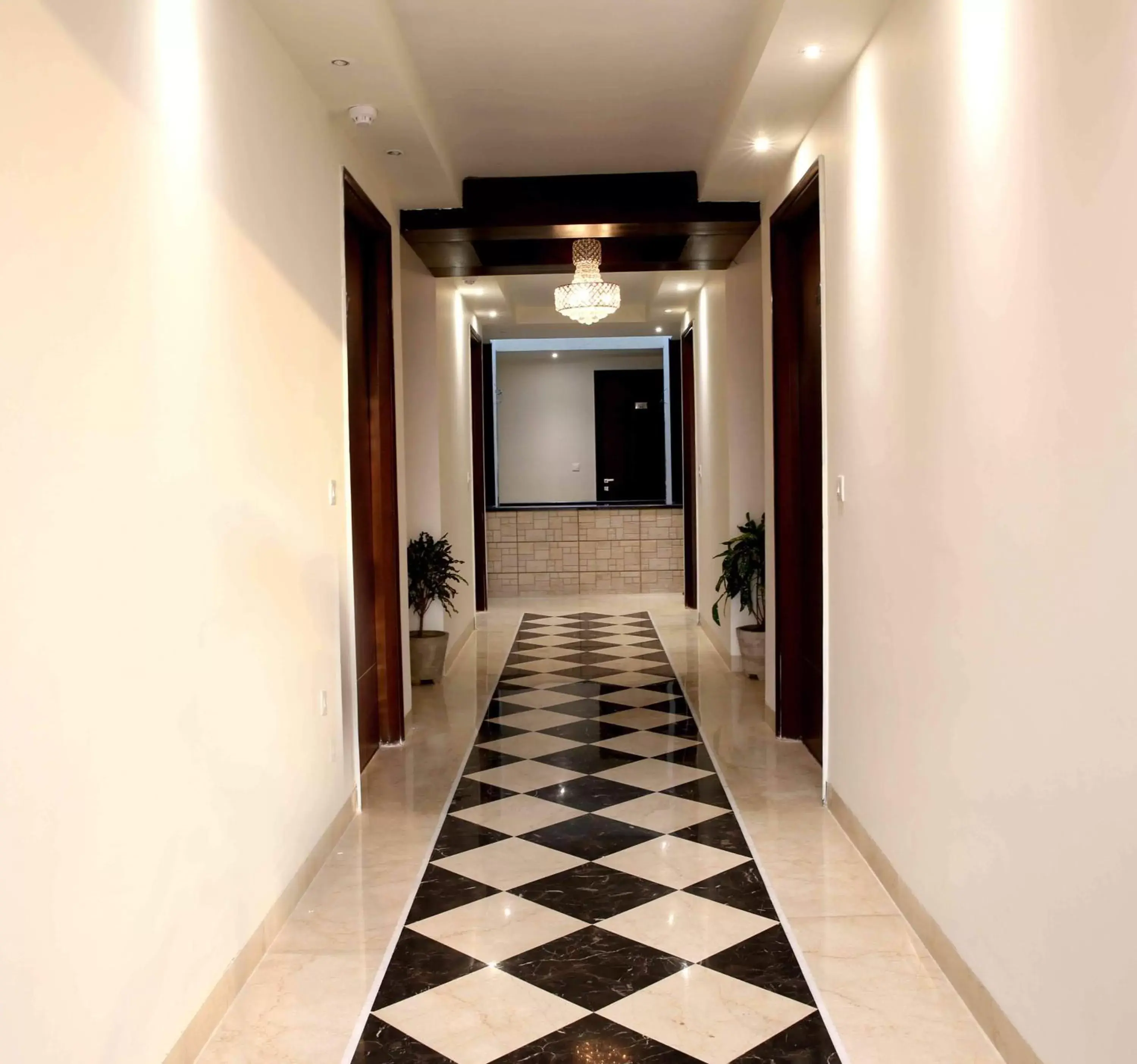 Lobby or reception in Hotel Taj Villa- Agra