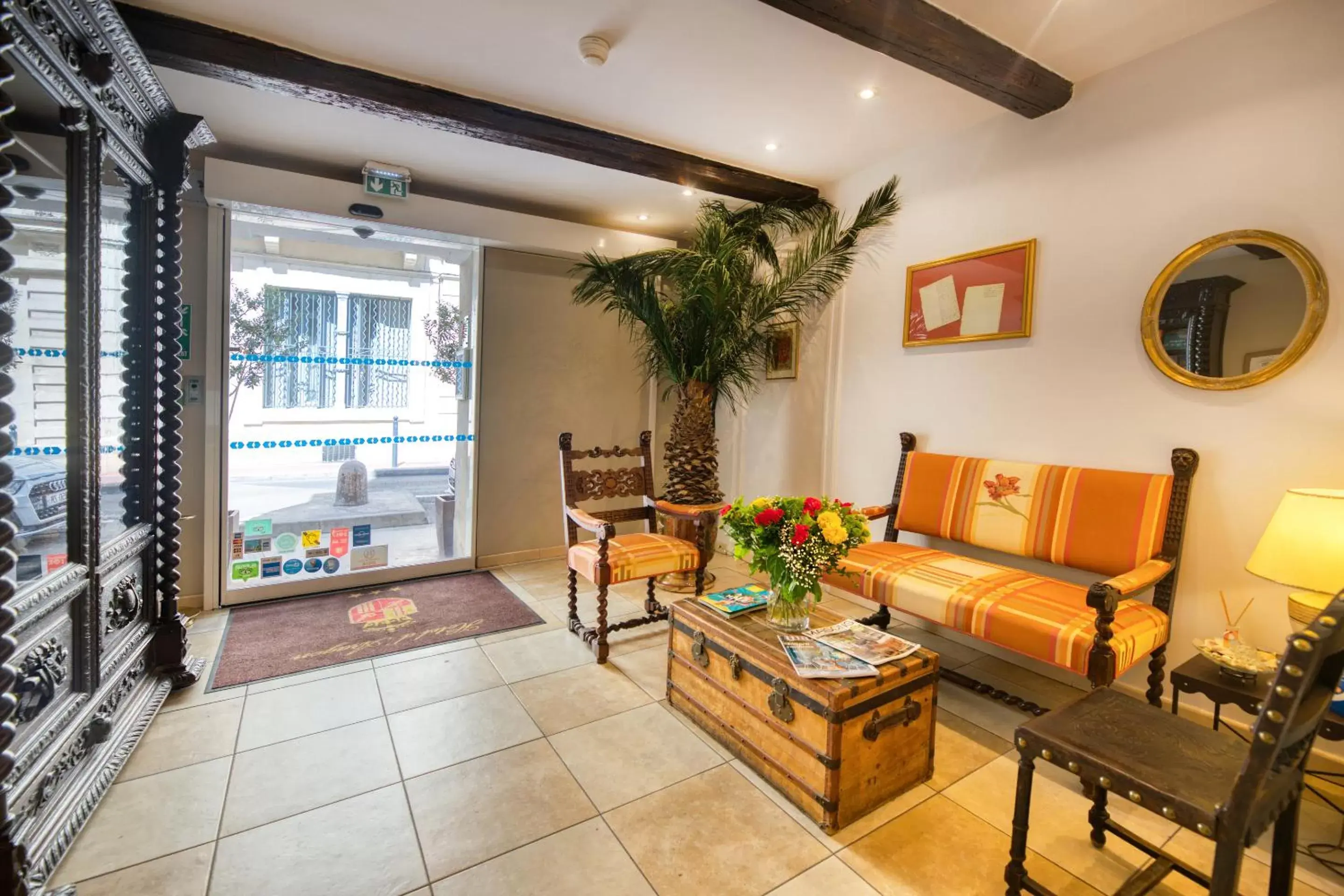 Lobby or reception, Seating Area in Hotel d'Aragon