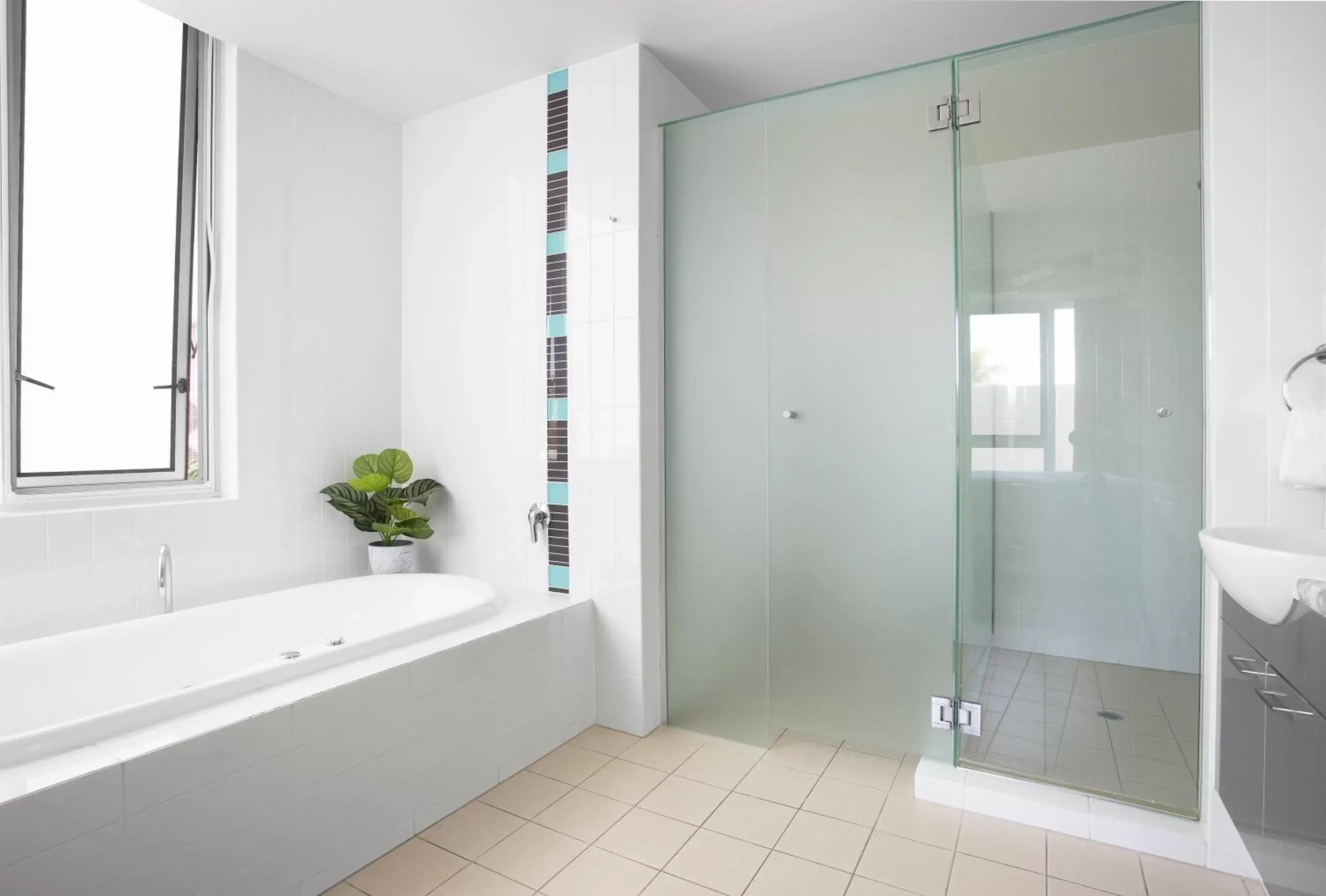 Shower, Bathroom in Aspect Caloundra