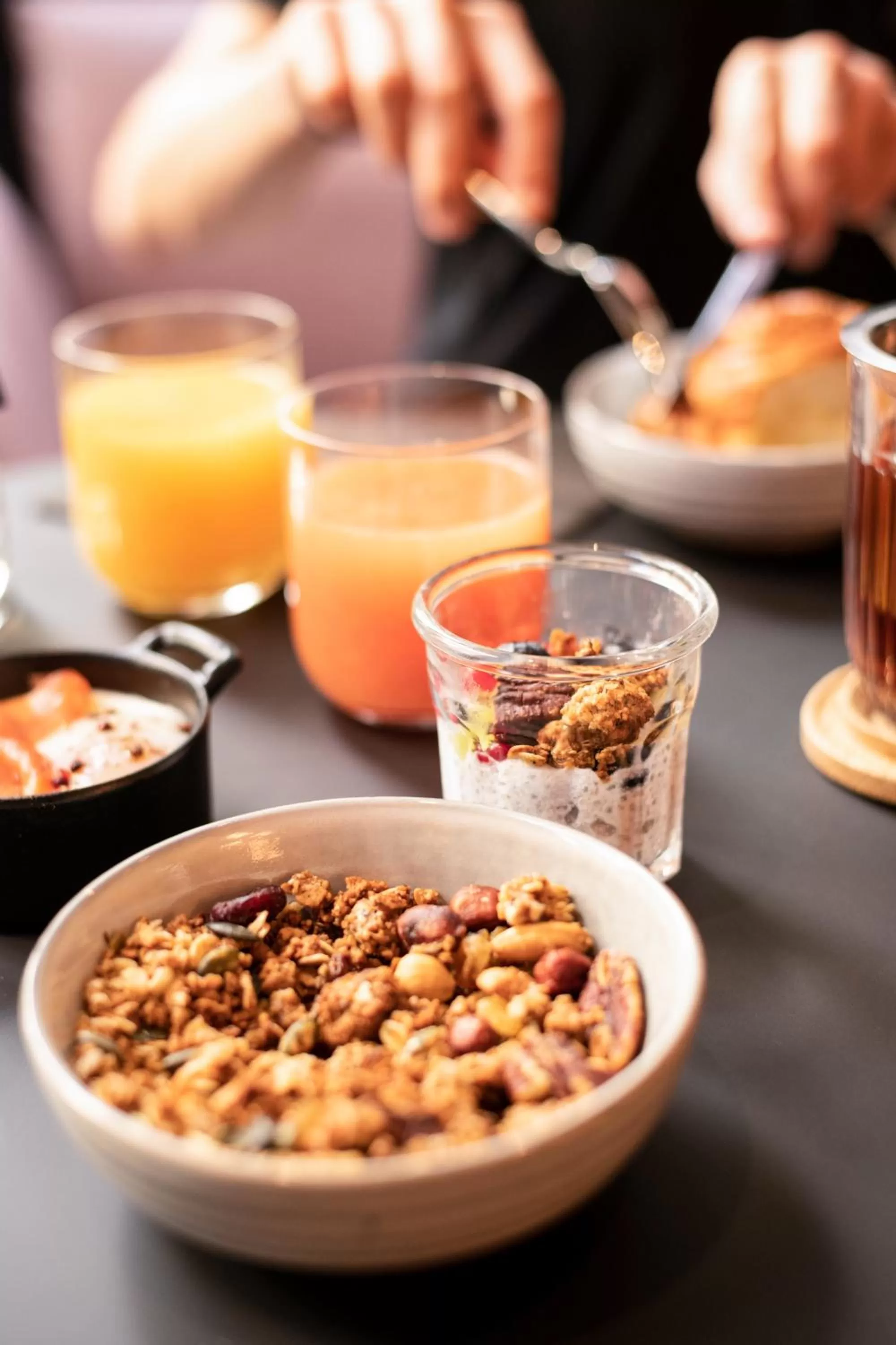 Breakfast in Tribe Carcassonne