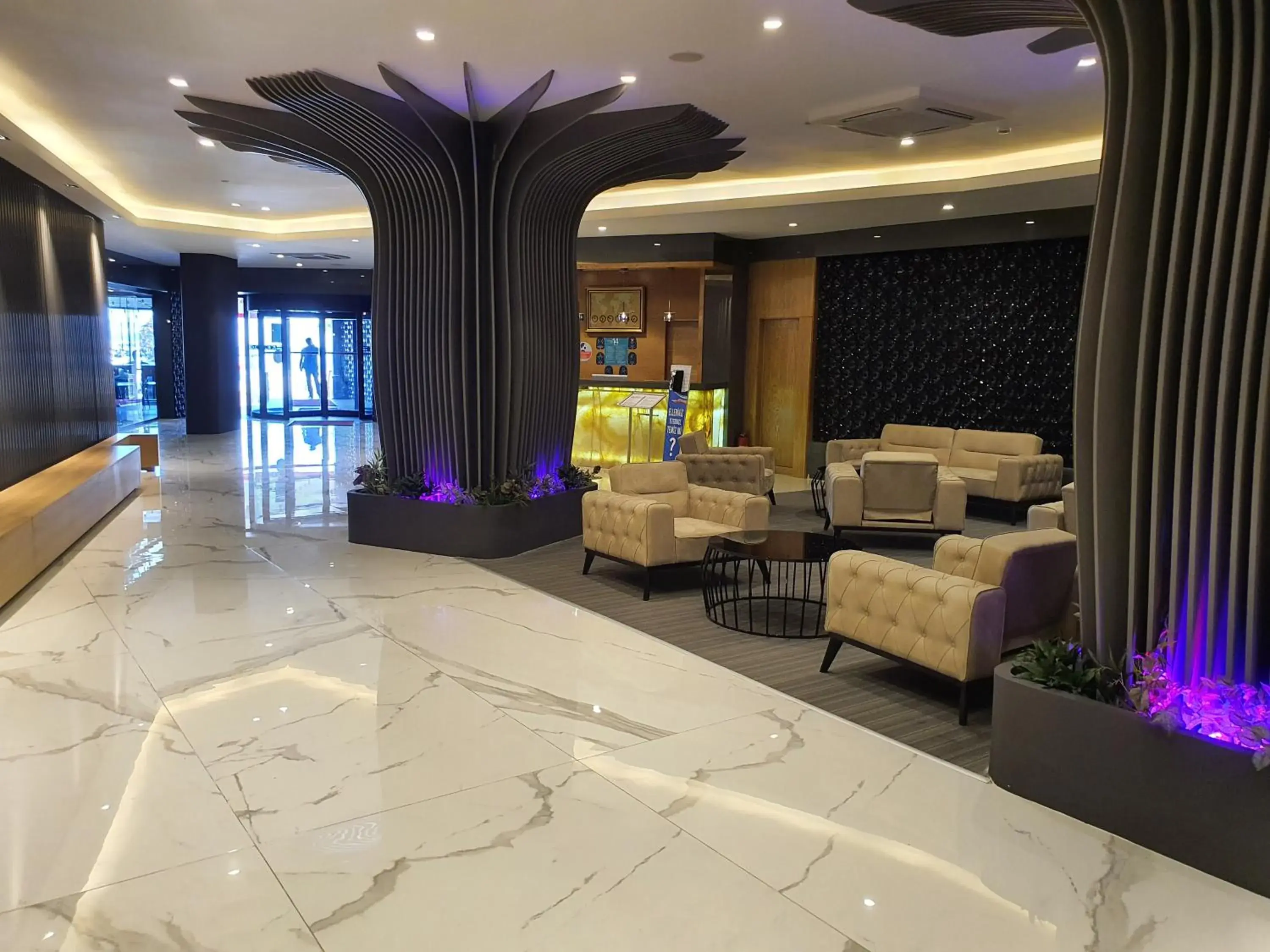 Lobby/Reception in Akol Hotel