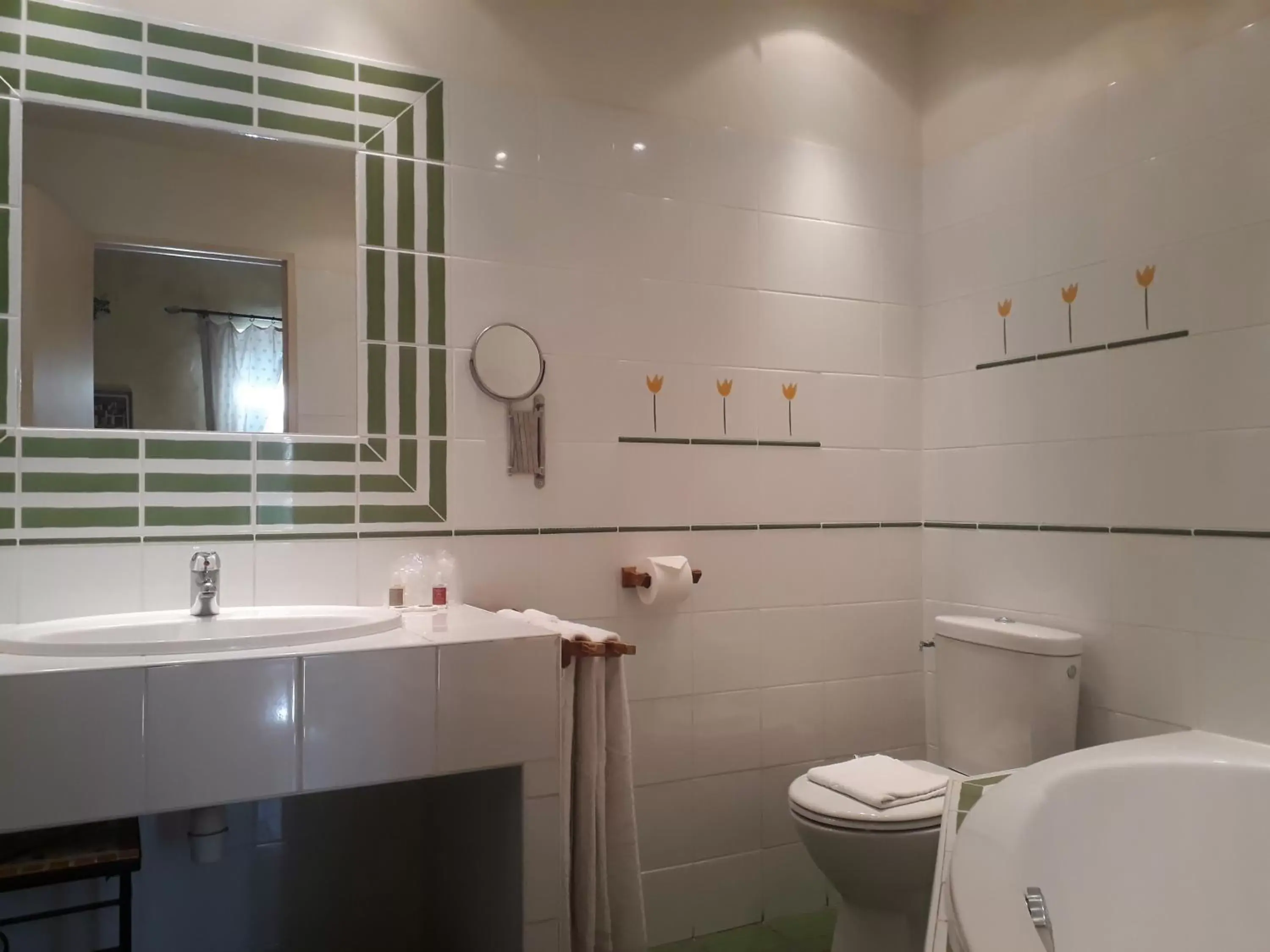 Toilet, Bathroom in Hôtel & SPA Ventoux Provence "Domaine des Tilleuls"