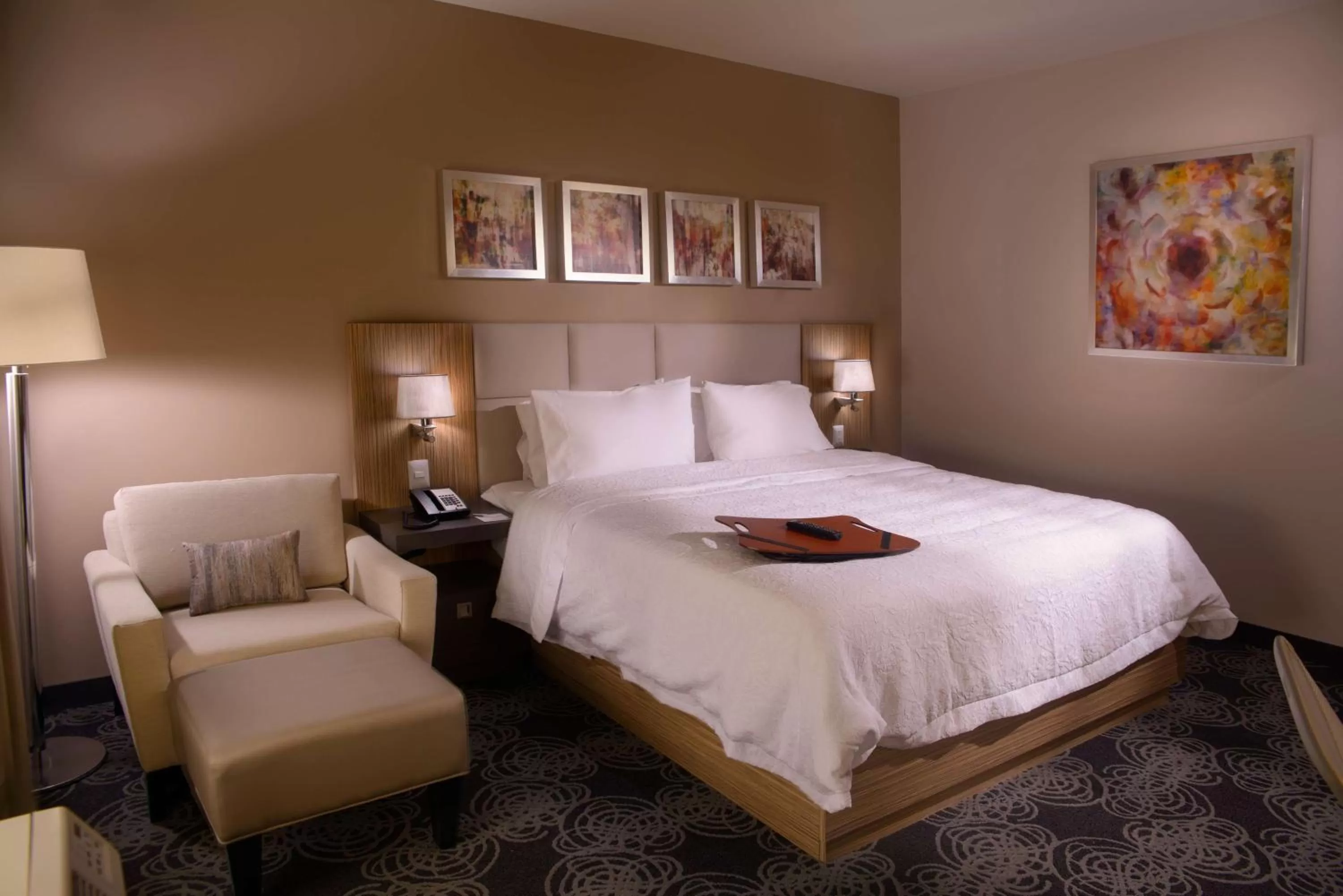 Bed in Hampton Inn Zacatecas