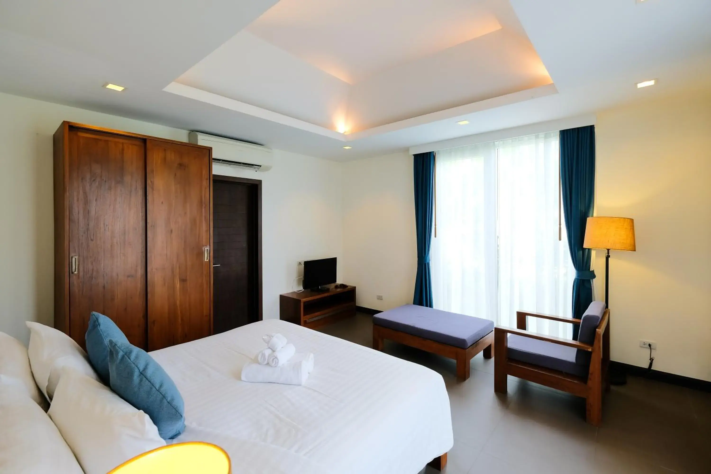 Bed in THE SPIRIT RESORT HUA HIN (SHA Extra Plus)