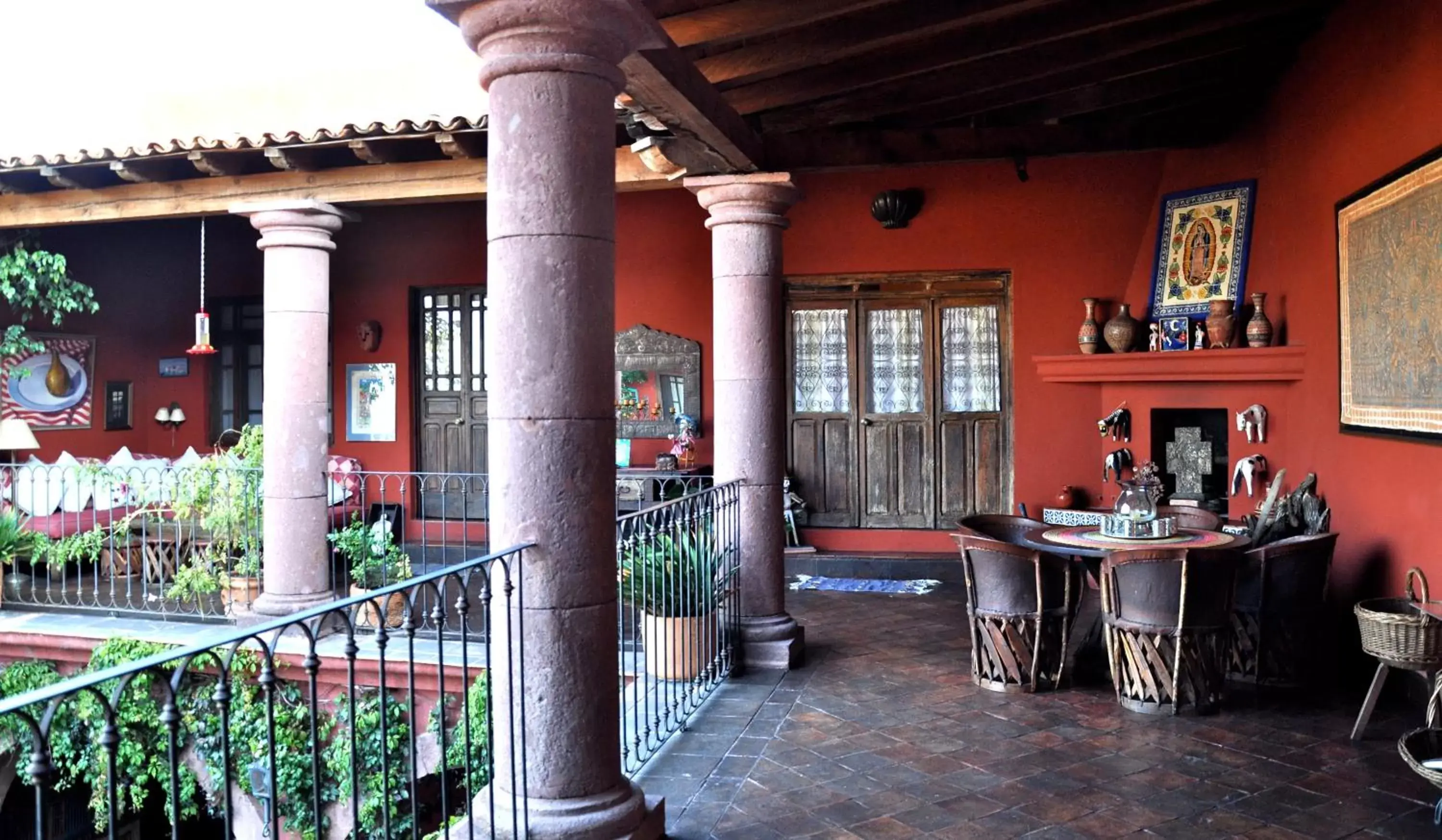 Balcony/Terrace in Casa de la Cuesta B&B