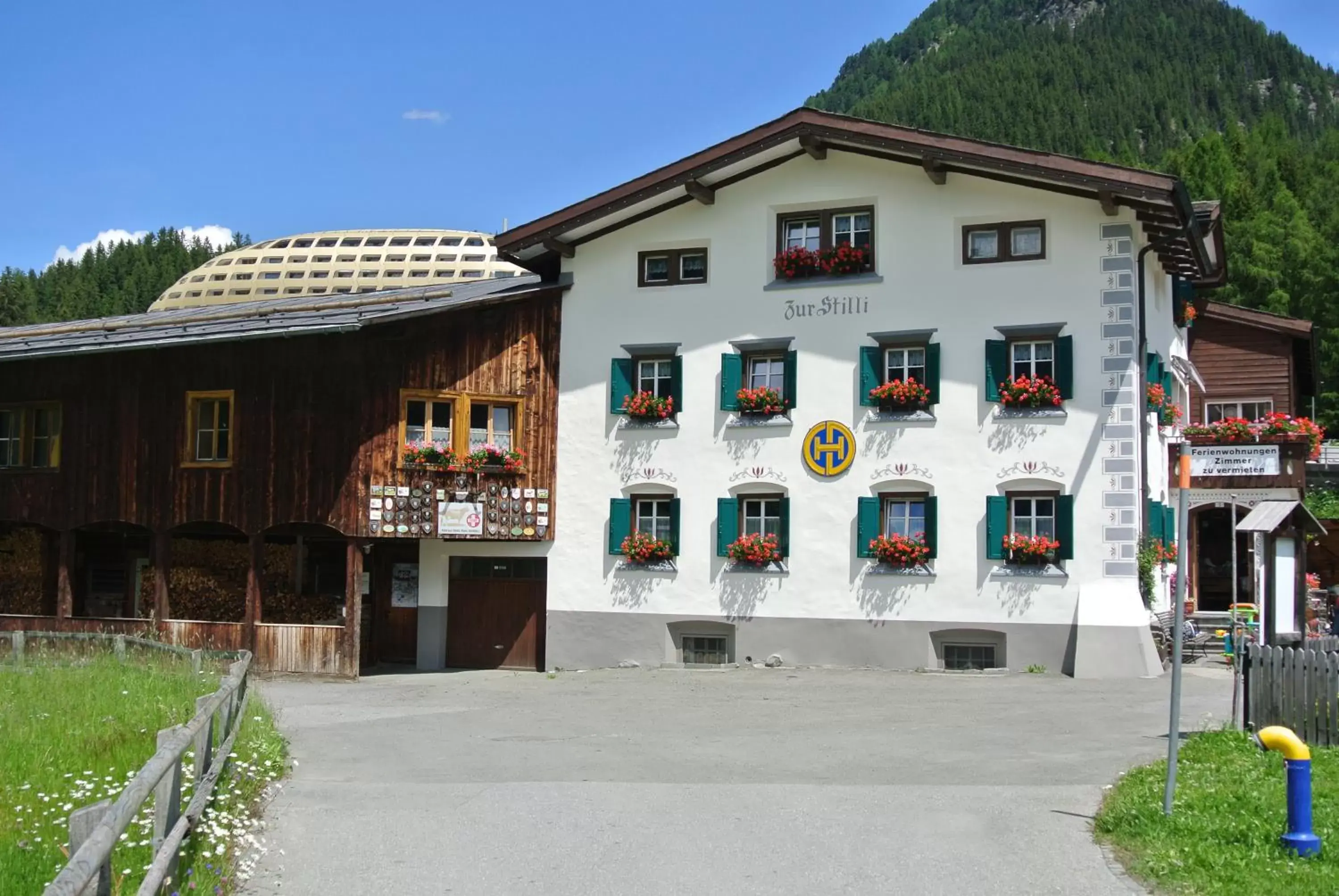 Facade/entrance, Property Building in Pension Hof zur Stilli