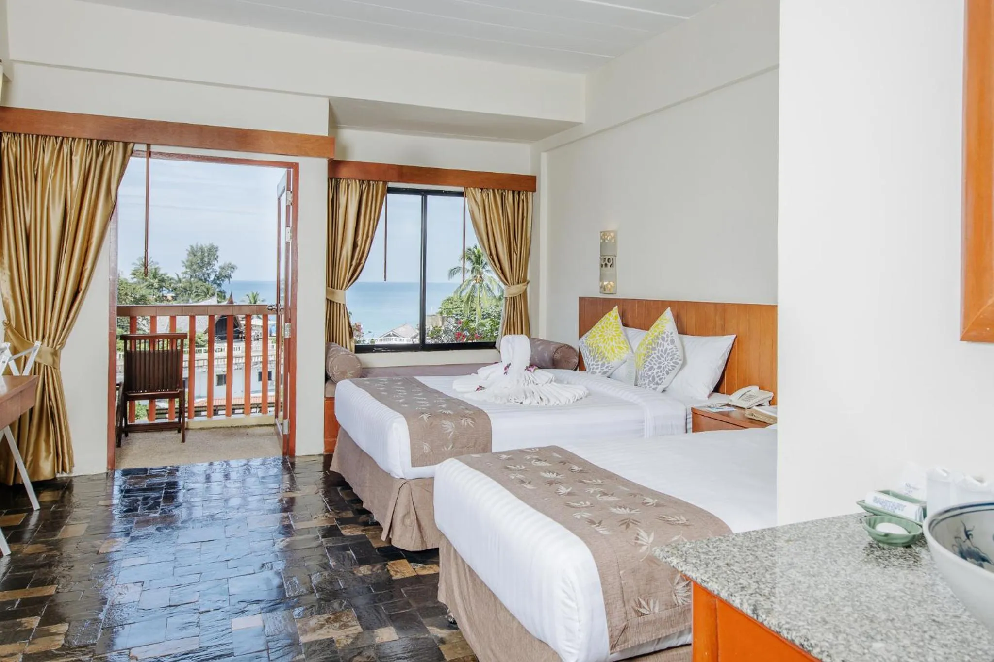 Bed in Karona Resort & Spa - SHA Extra Plus
