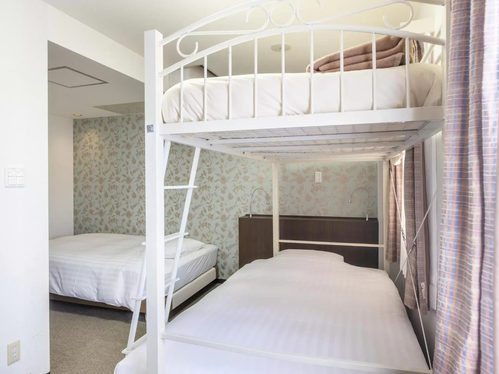 Bedroom, Bunk Bed in Hotel Wing International Sukagawa