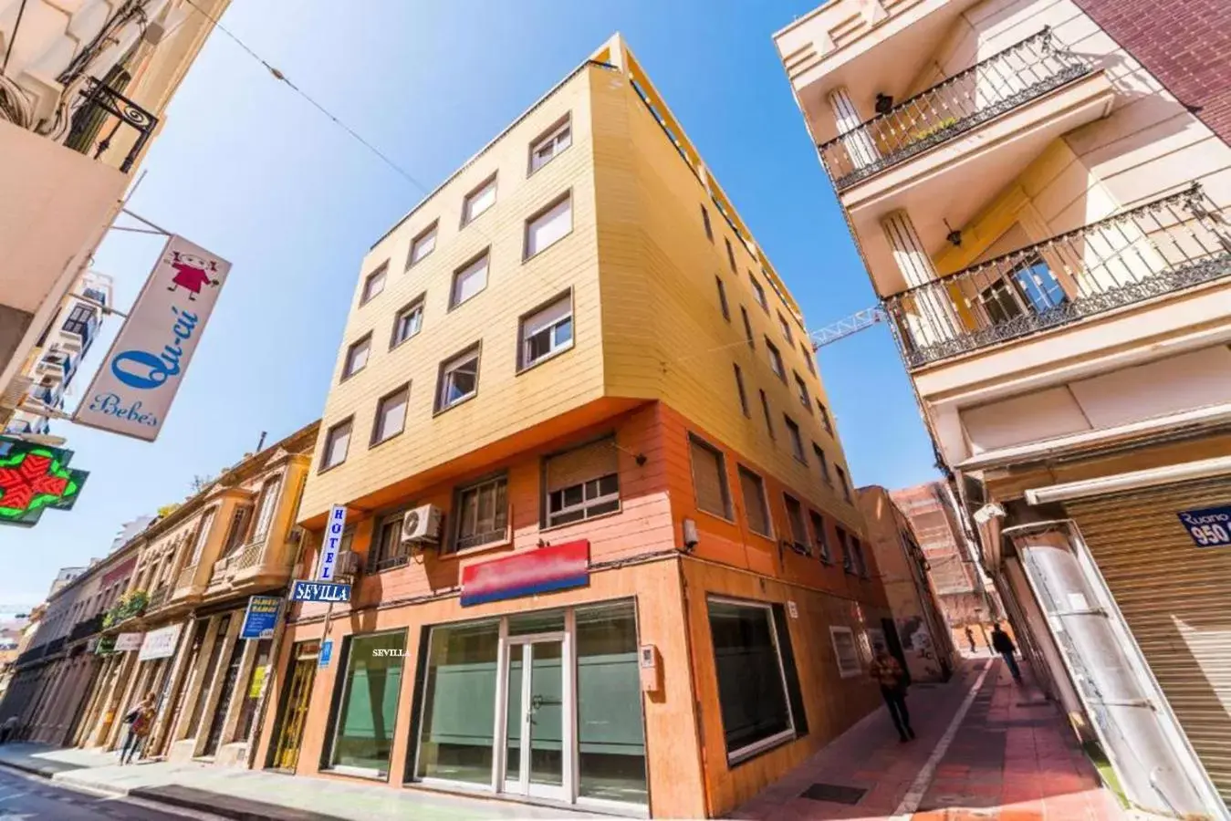 Facade/entrance, Property Building in Hotel Sevilla