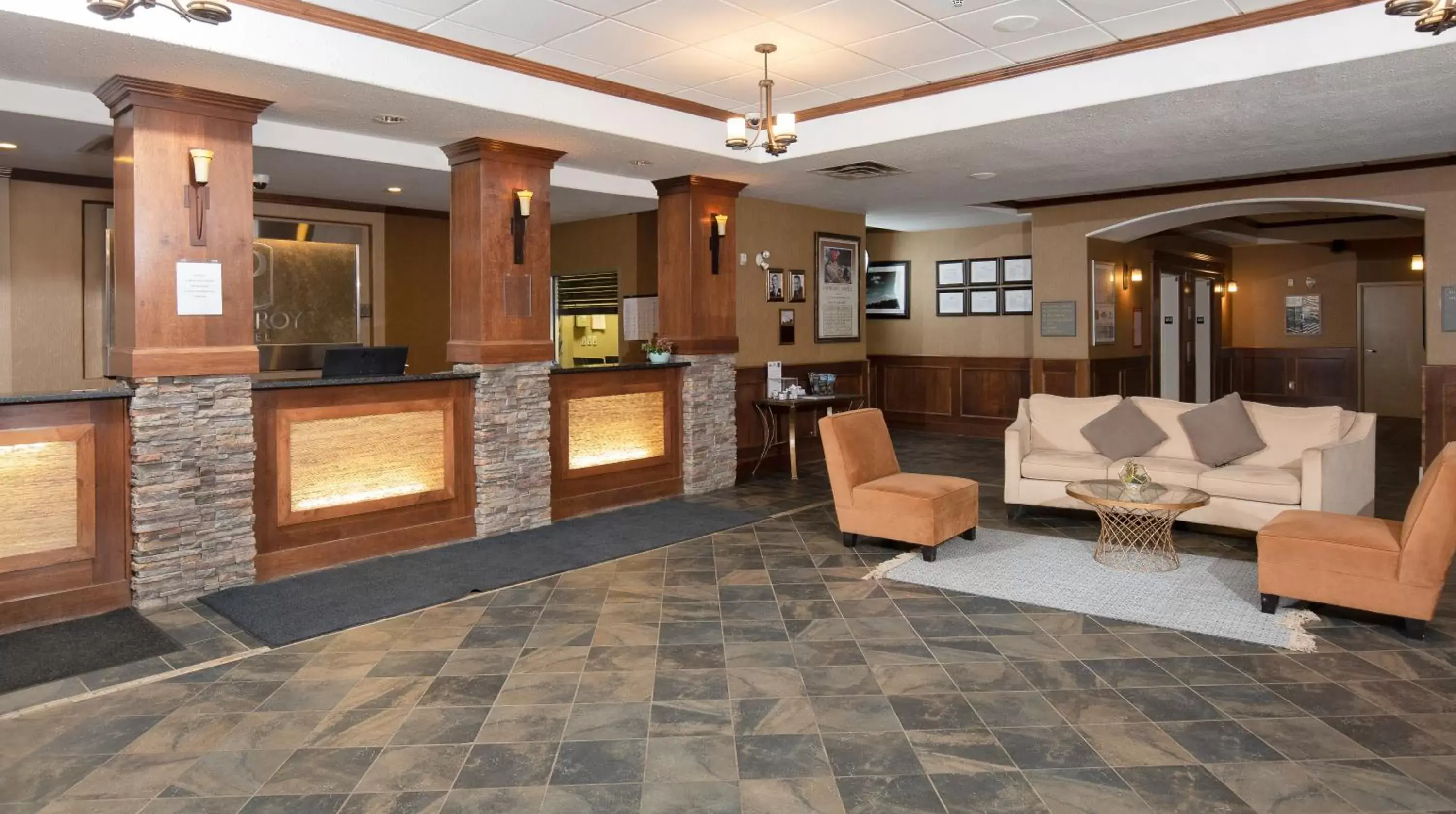 Lobby or reception, Lobby/Reception in Pomeroy Hotel Fort St. John