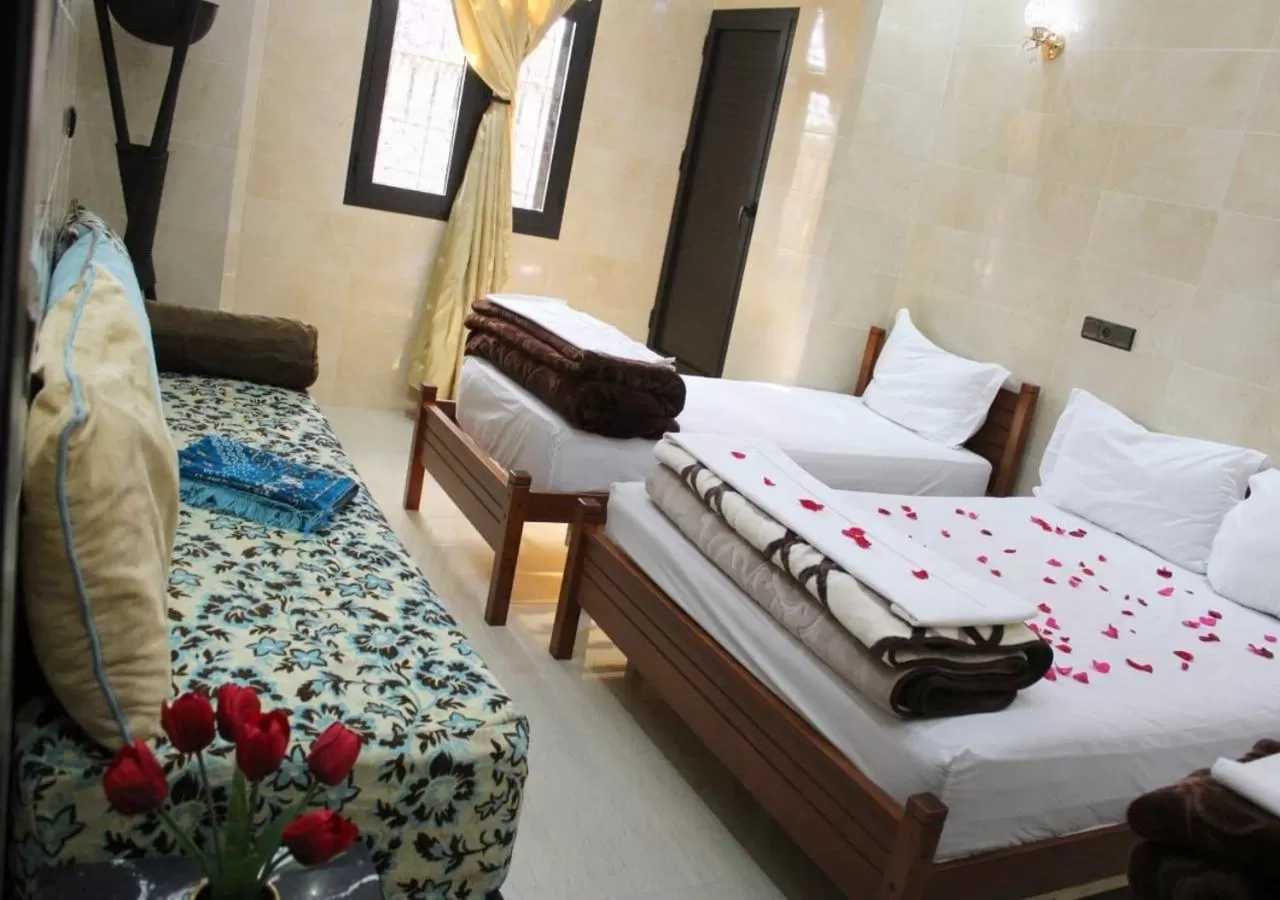 Bed in Résidence Miramare Marrakech