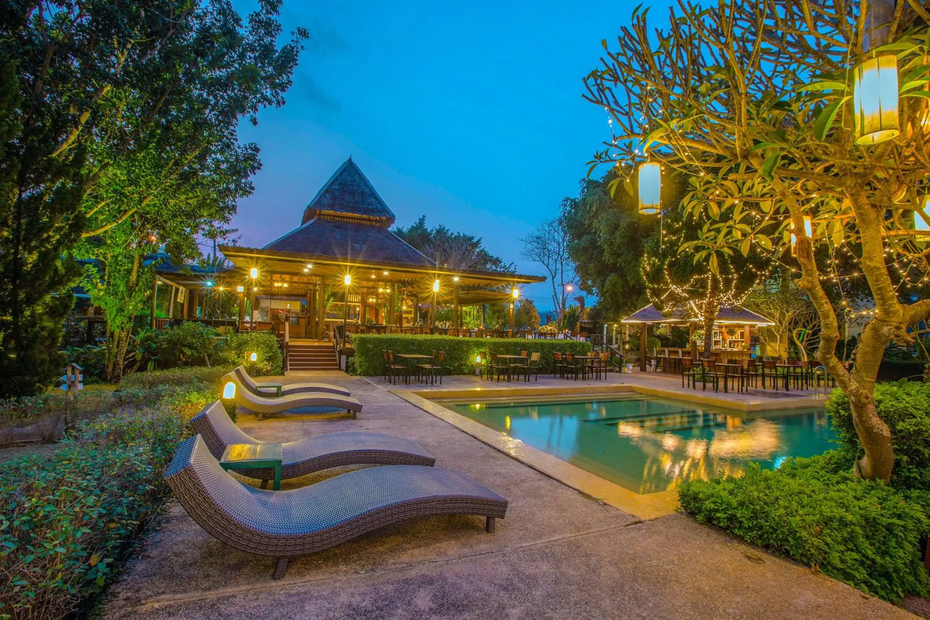 Swimming Pool in Belle Villa Resort, Pai