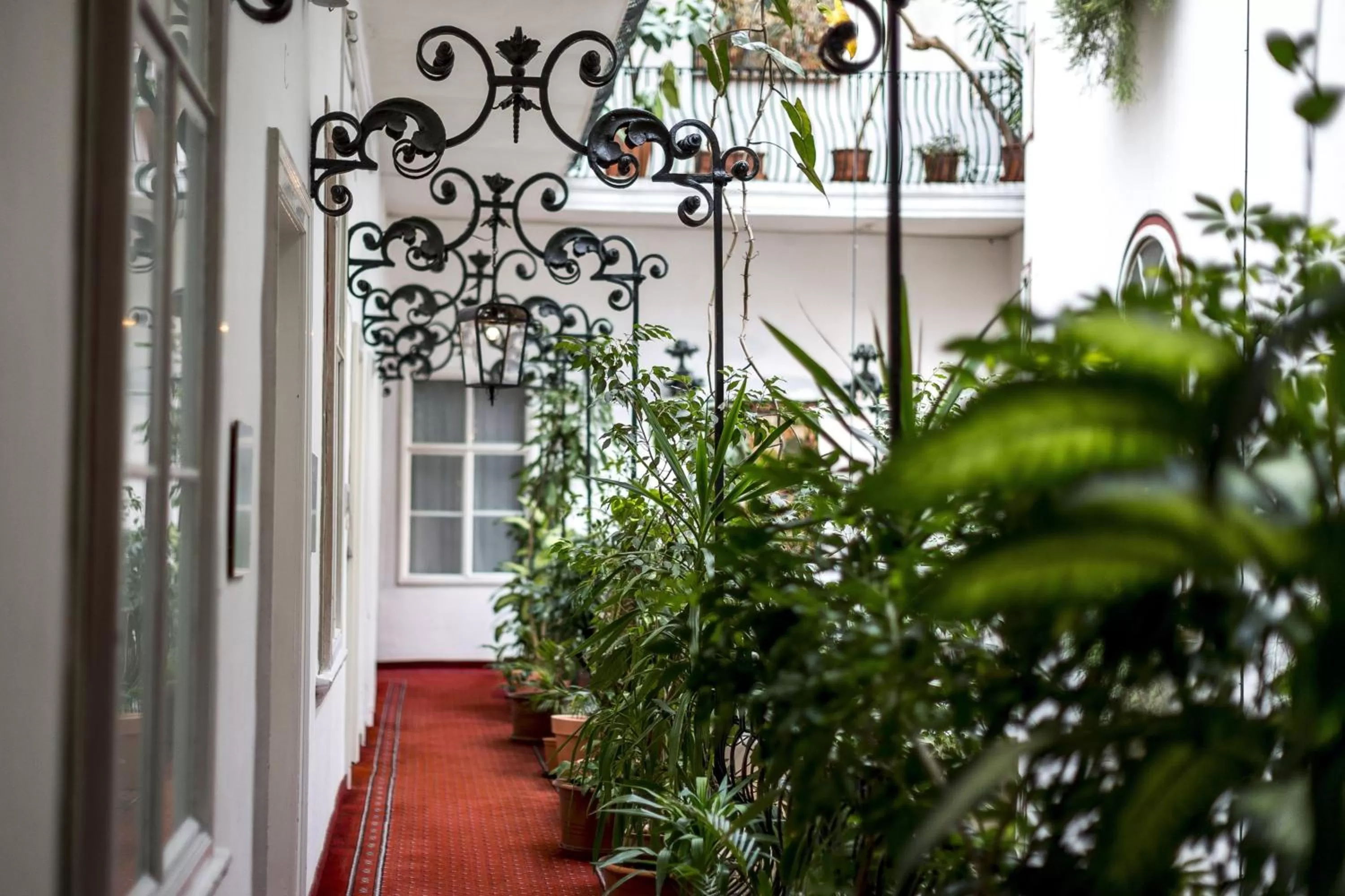 Decorative detail in Palais-Hotel Erzherzog Johann
