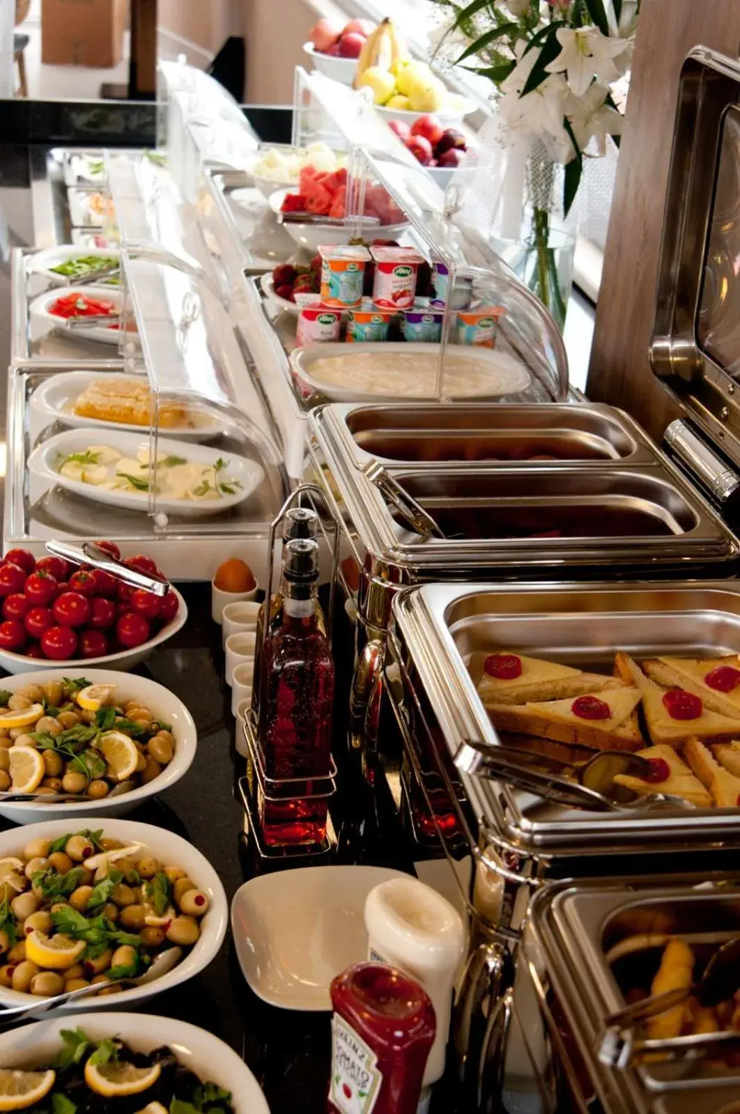 Buffet breakfast, Food in TK Taxim Bosphorus Hotel