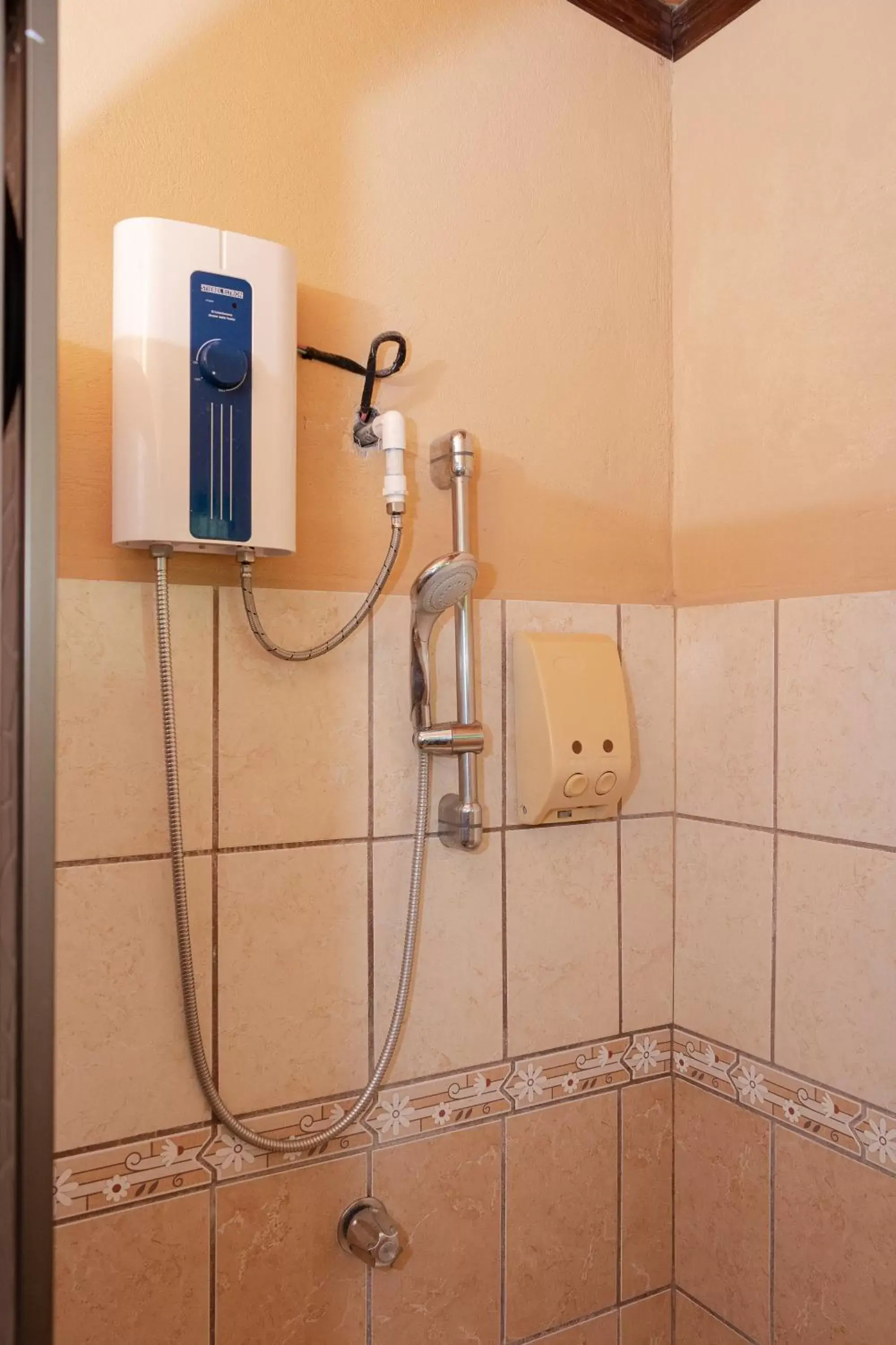 Shower, Bathroom in Hotel Villa Hermosa