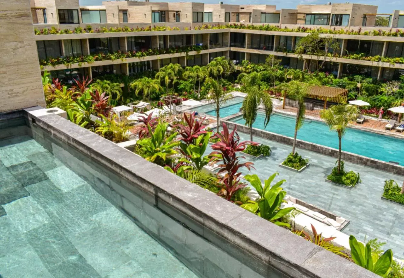 Pool View in MISTIQ Tulum Luxury Apartments