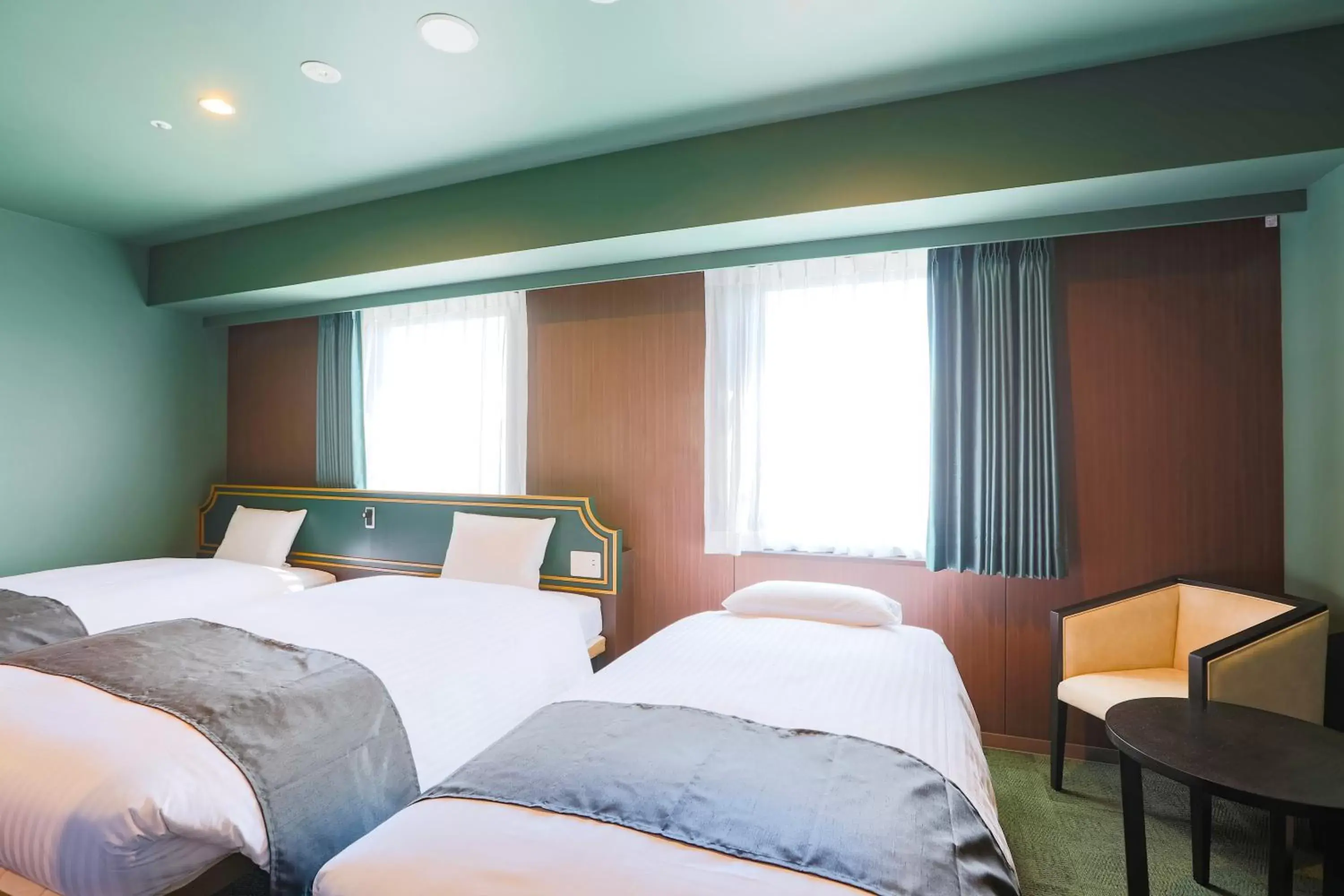 Bed in Hotel Wing International Select Kumamoto