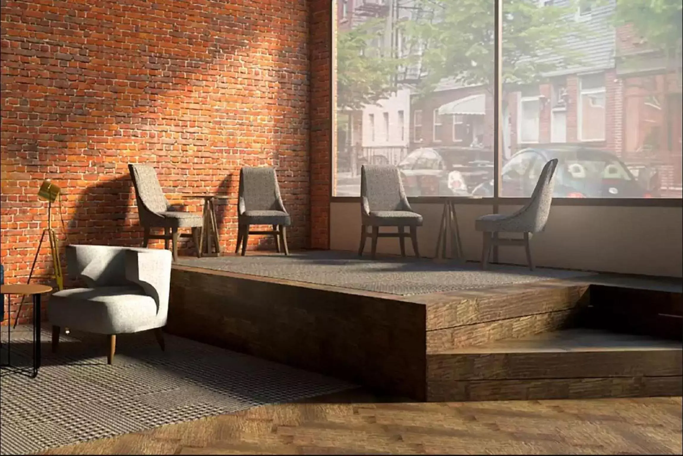 Seating Area in New Bedford Harbor Hotel, Ascend Hotel Collection