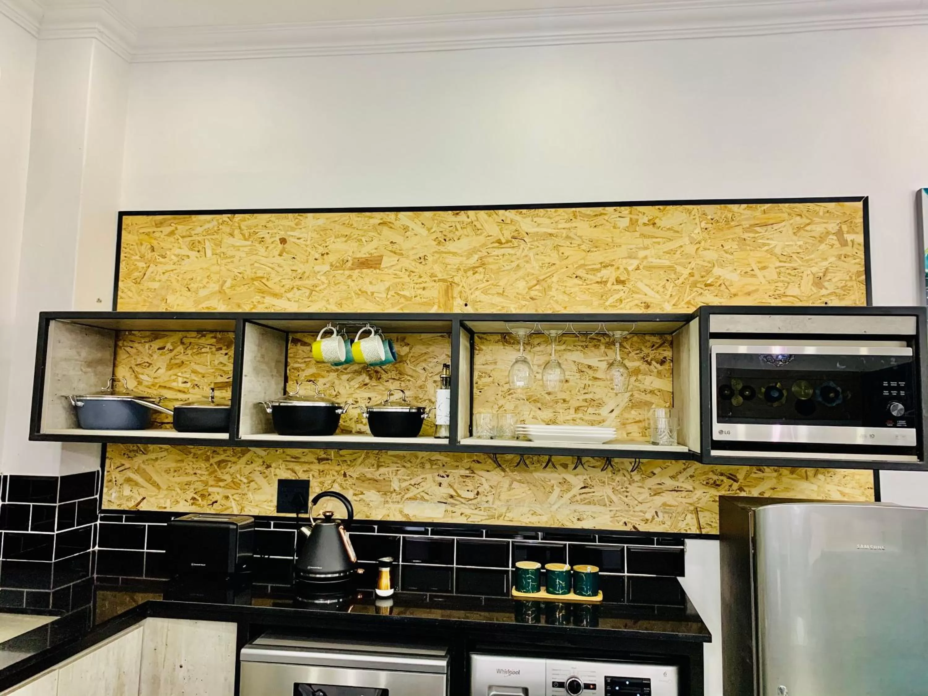 Kitchen or kitchenette, Kitchen/Kitchenette in 24 On Basil Inventive suites