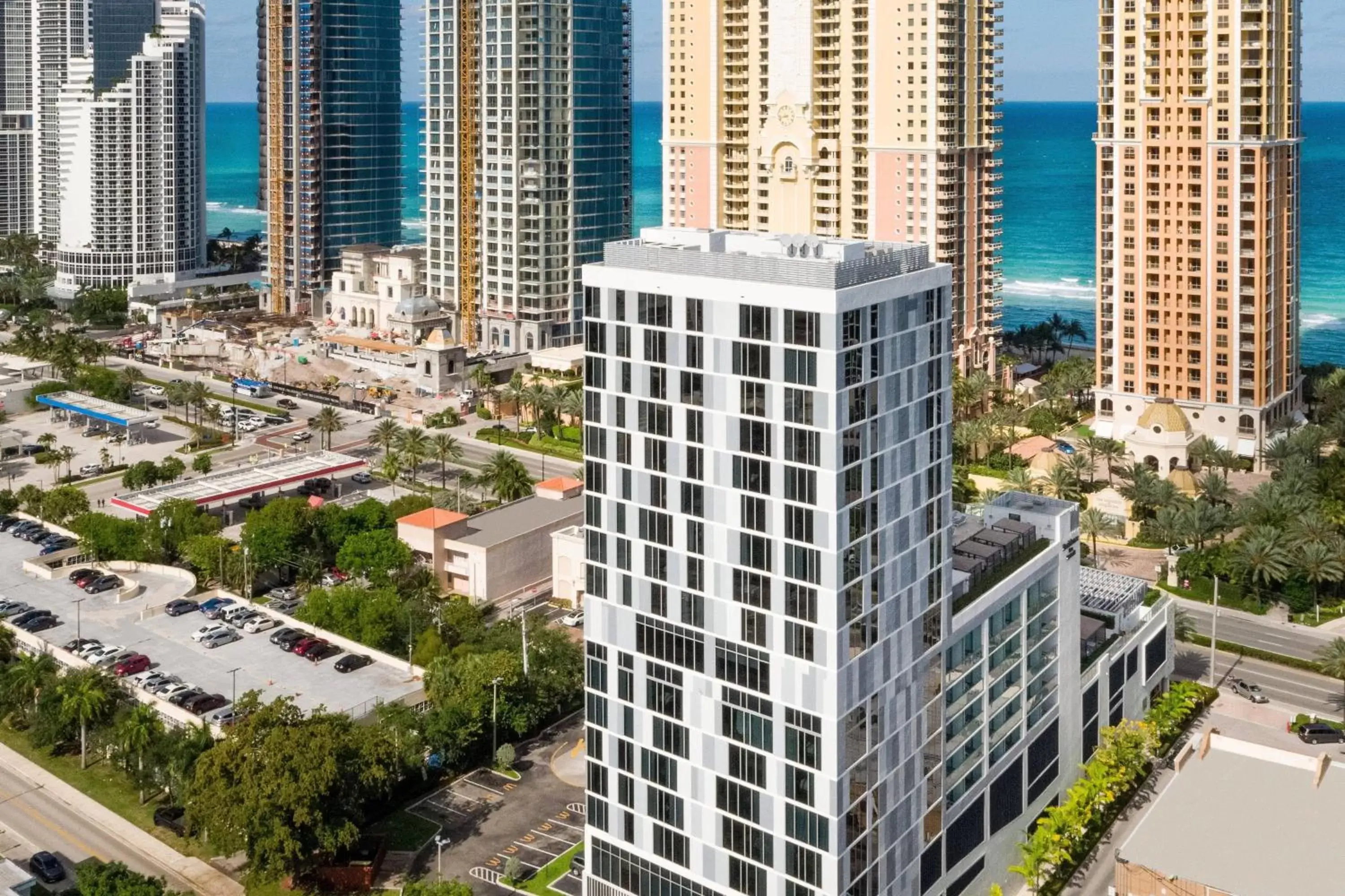 Property building, Bird's-eye View in Residence Inn Miami Sunny Isles Beach