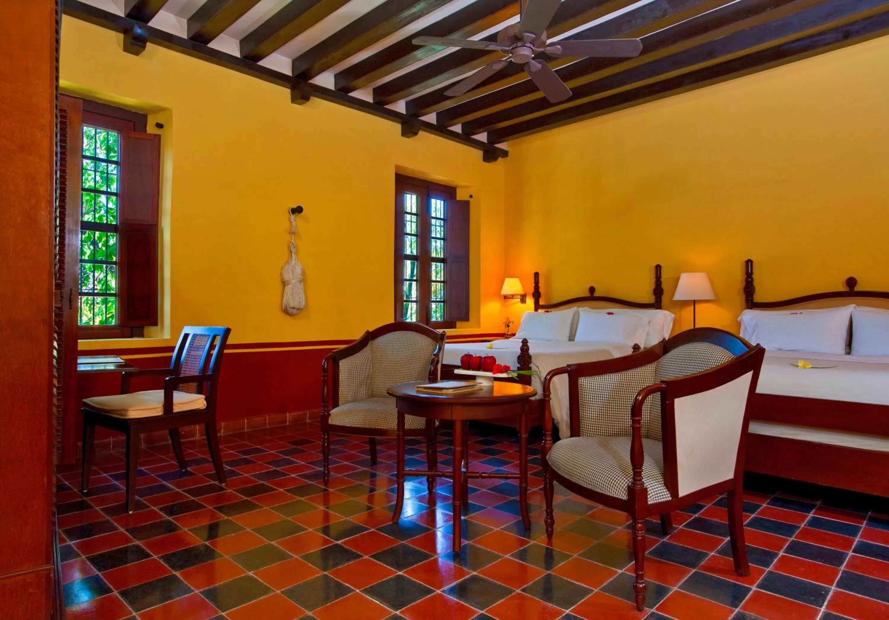 Bed in Hacienda Campeche