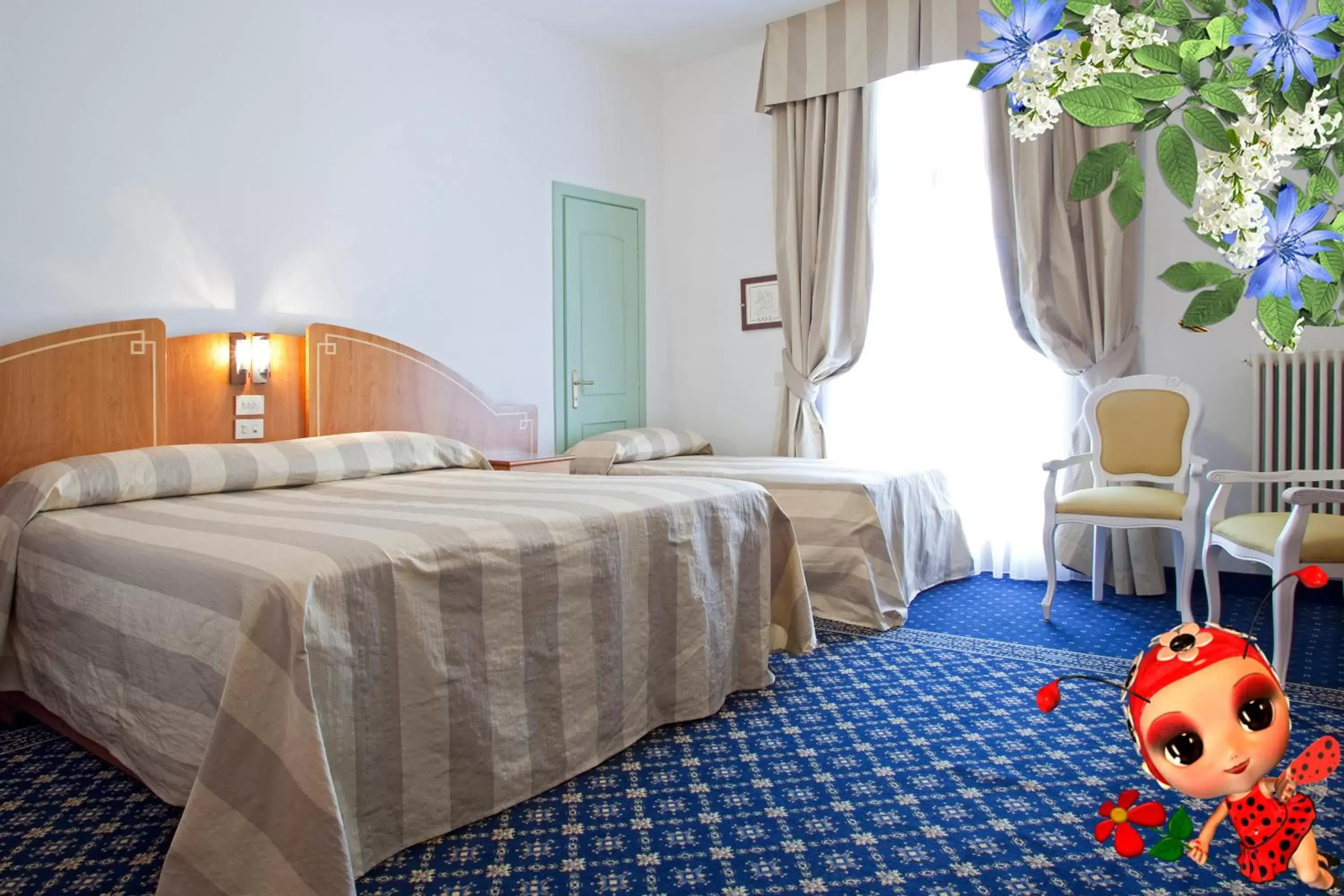 Photo of the whole room, Bed in Hotel Terme Venezia